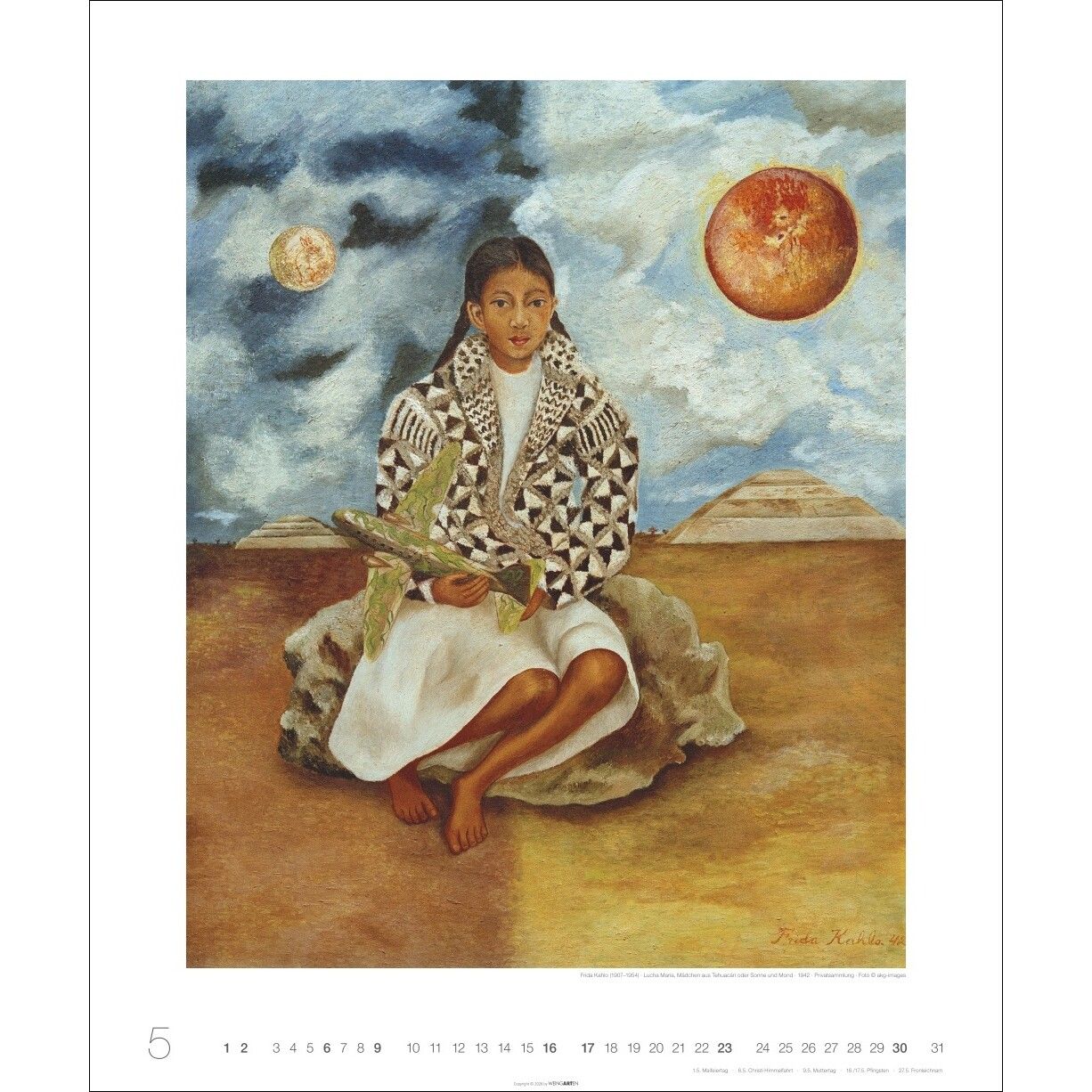 Frida Kahlo Edition - Kunst & Kultur Kalender-938