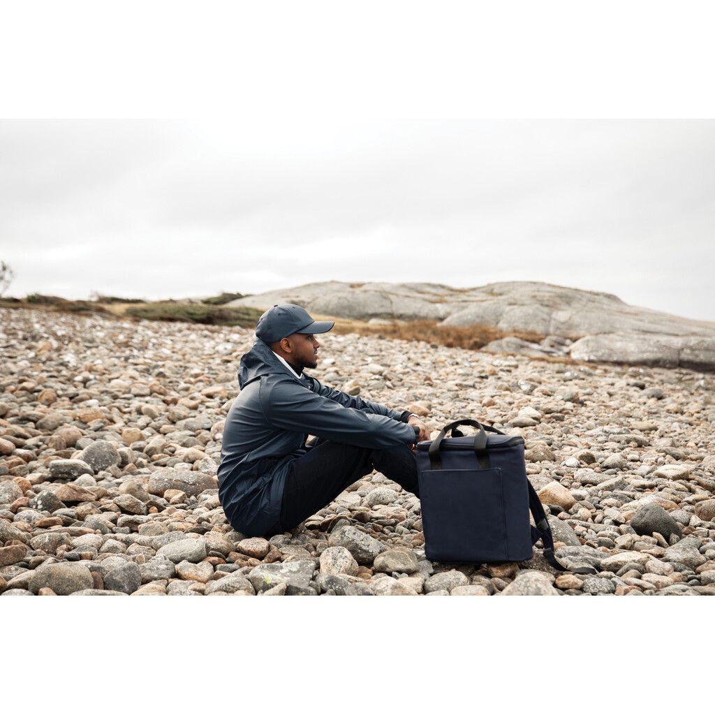 VINGA Baltimore AWARE™ Kappe aus recyceltem PET - navy blau-814