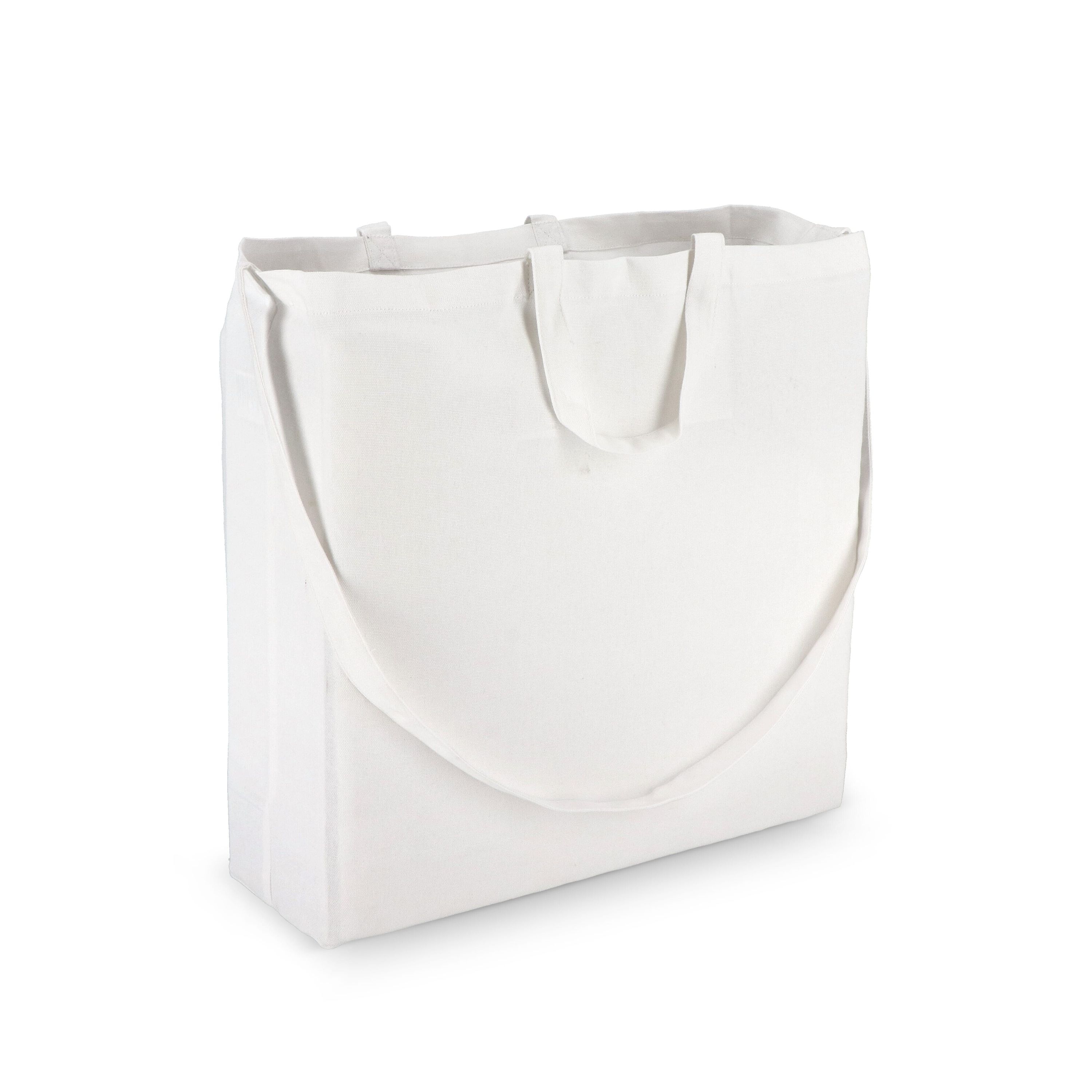 Tragetasche aus Baumwolle OEKO-TEX® 40 x 13 x 44cm 220g/m² - weiss-249