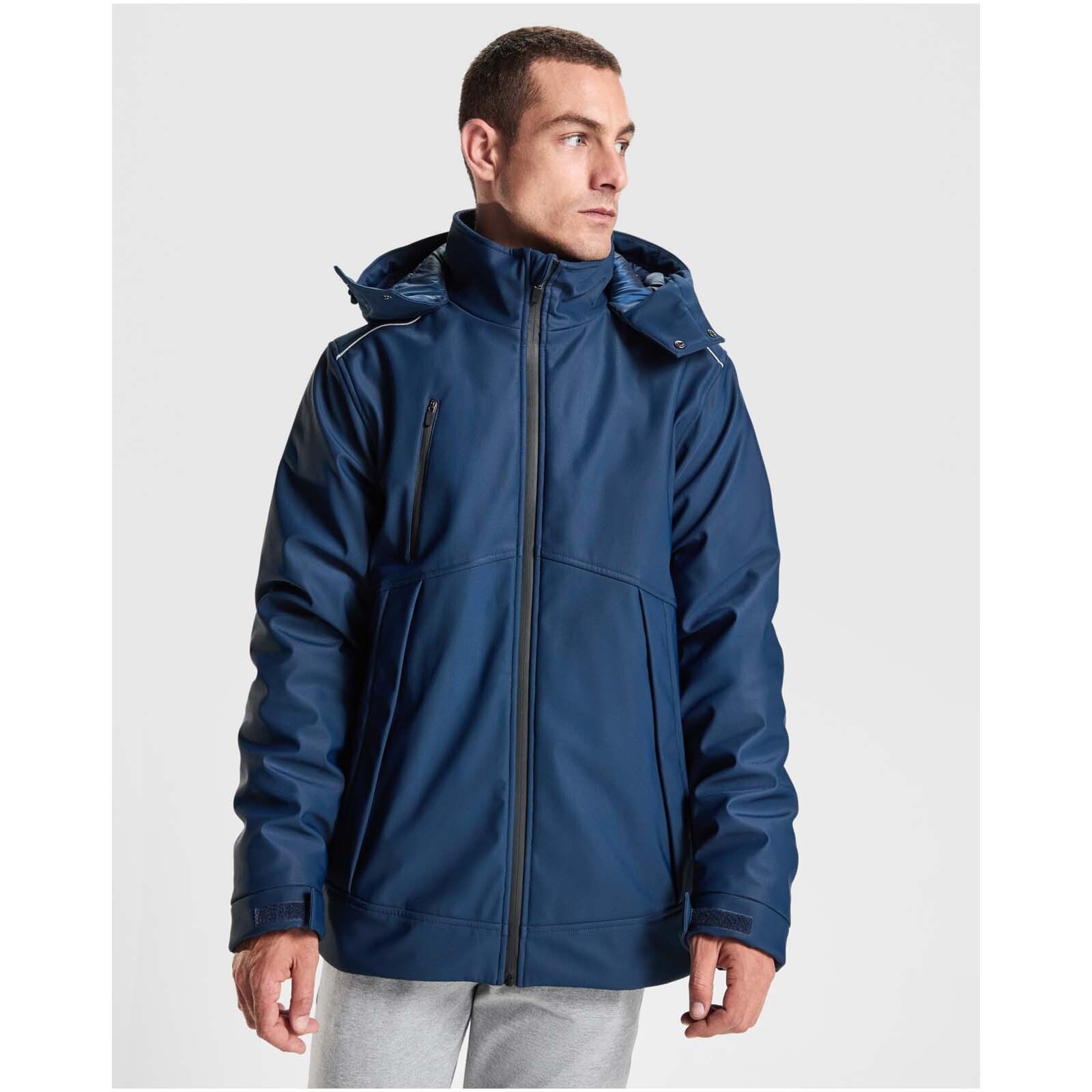 Emin wattierterThermoparka  - schwarz-580