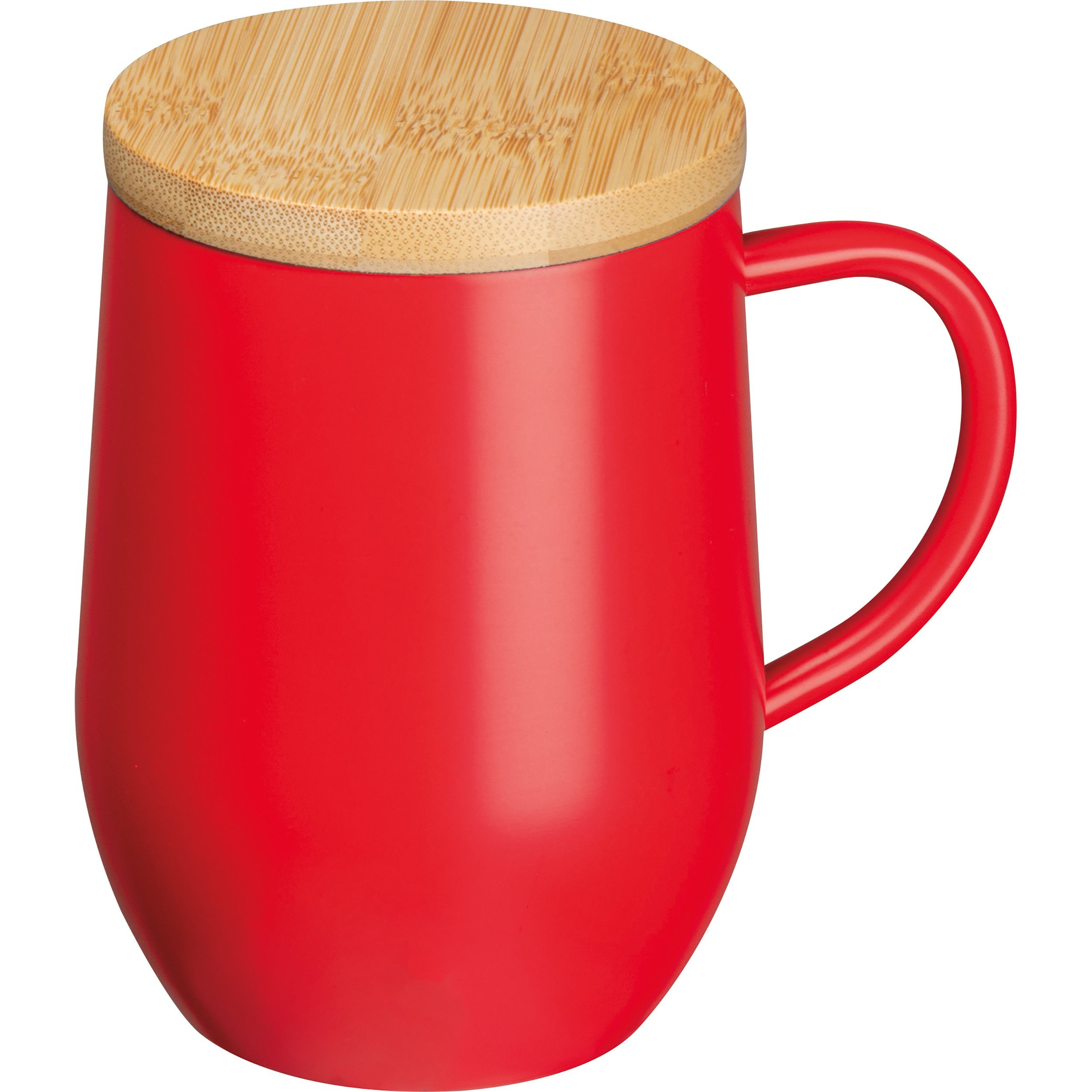 Doppelwandige Tasse, 300 ml - rot-840