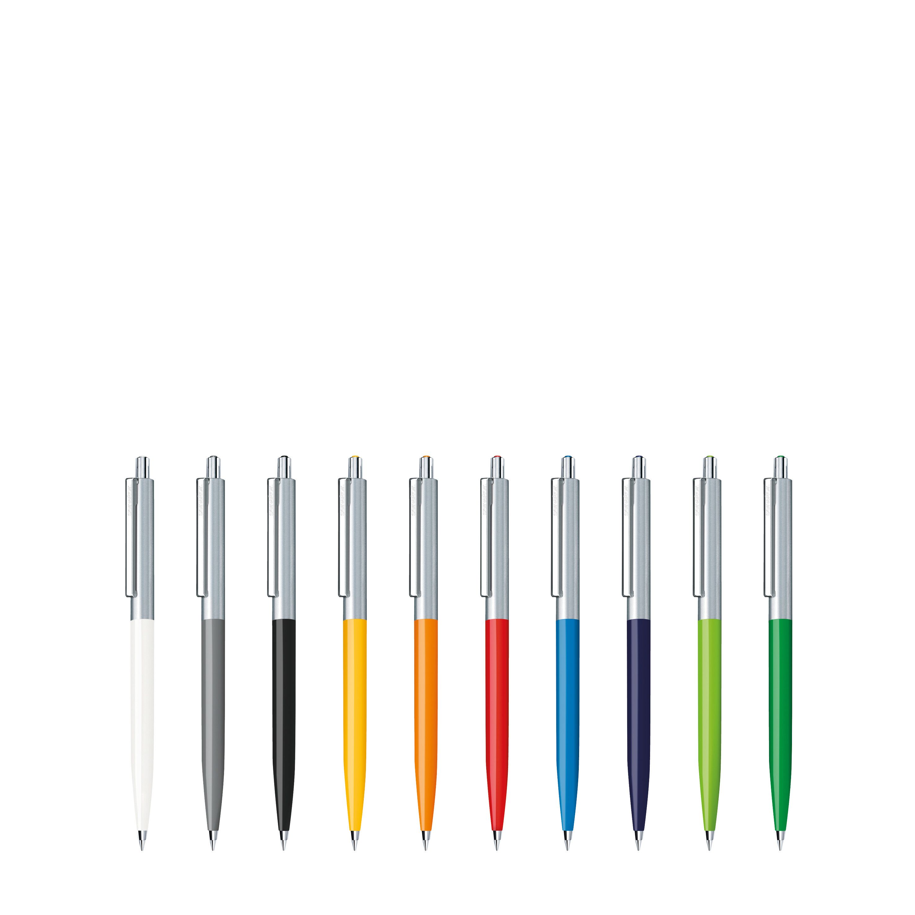 Point Metal Druckkugelschreiber - blau-136