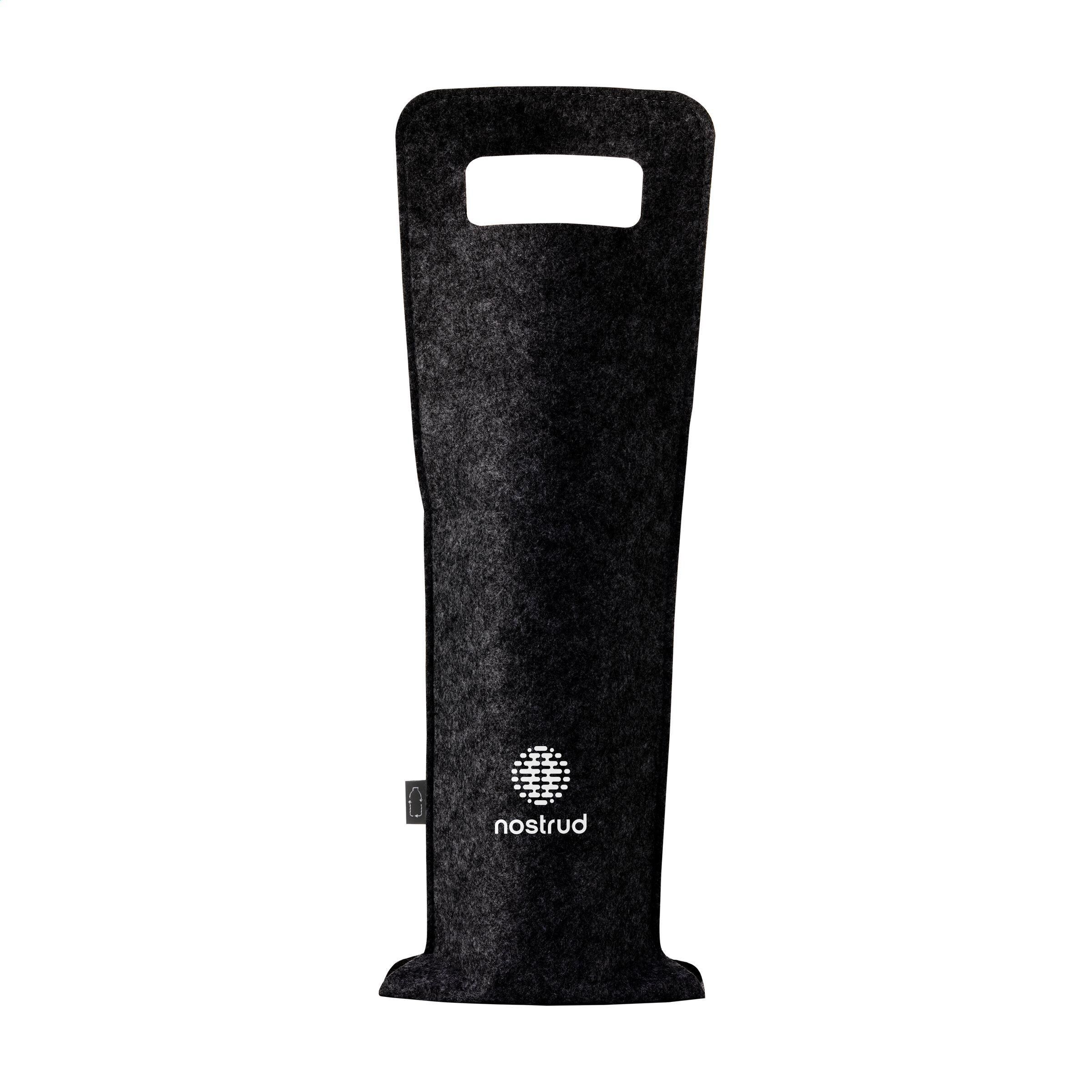 Wine Bag-to-Give GRS RPET Weintasche - schwarz-163