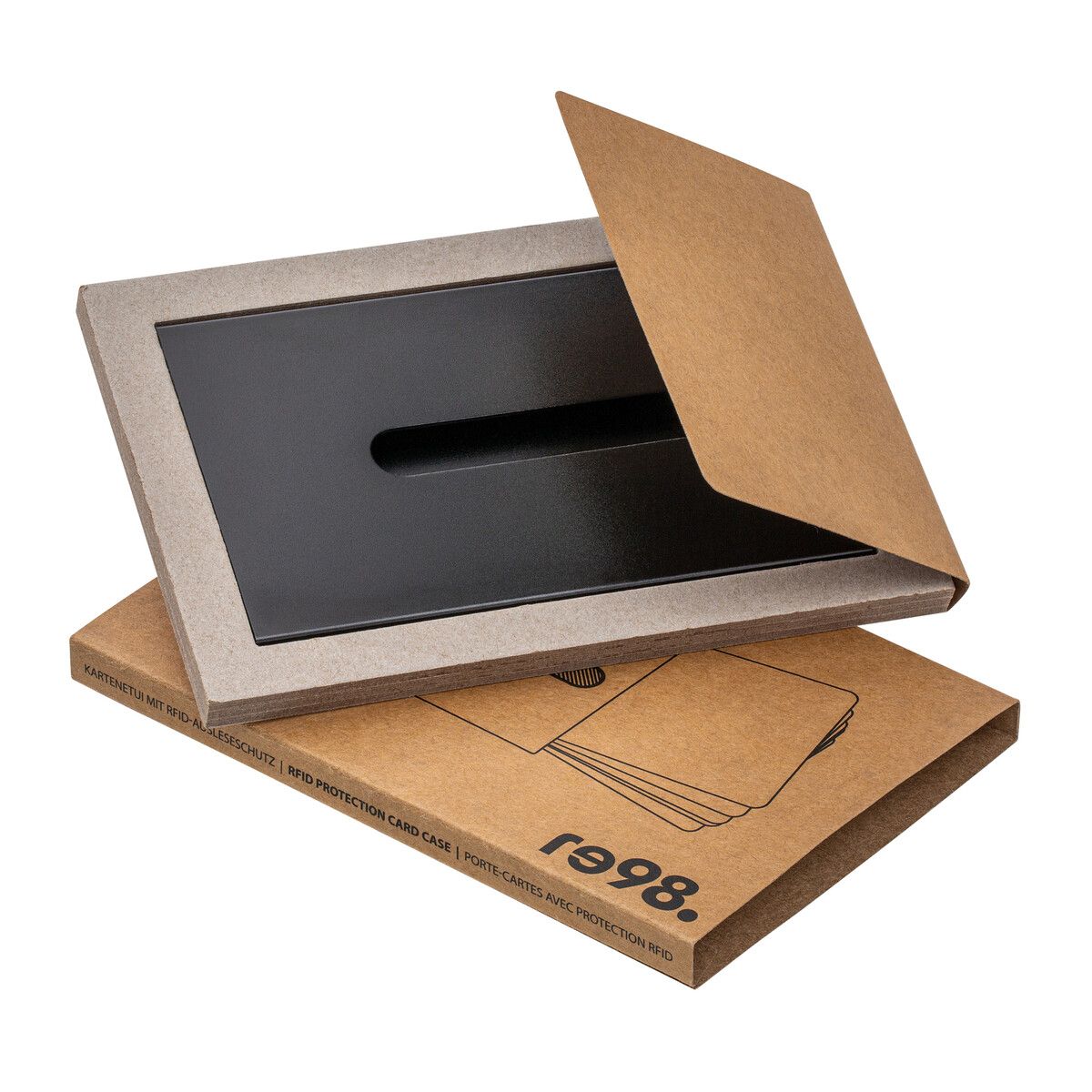Kartenetui mit RFID-Ausleseschutz RE98-GRAND OUVERT - schwarz-672