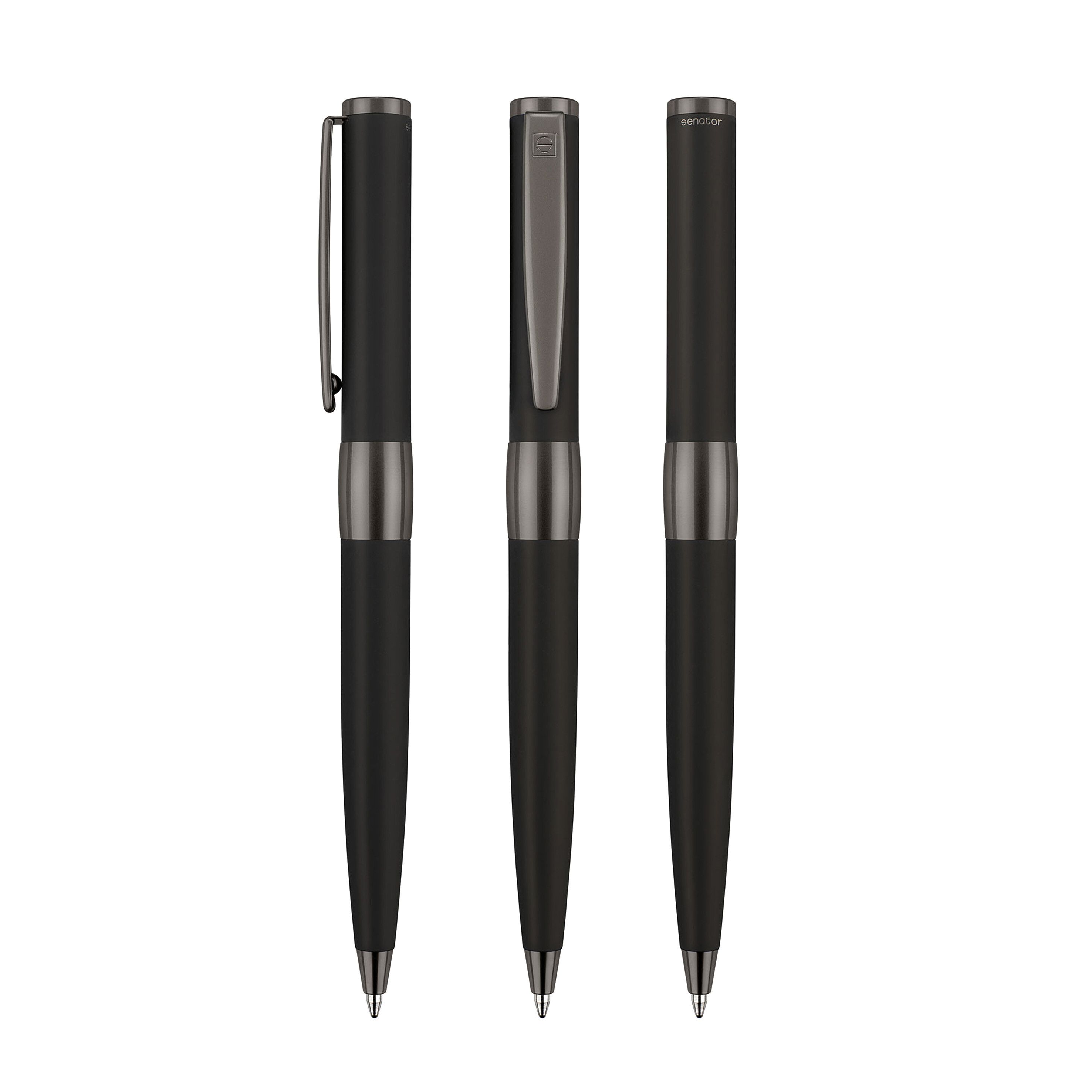 Image Black Line Drehkugelschreiber - schwarz-626