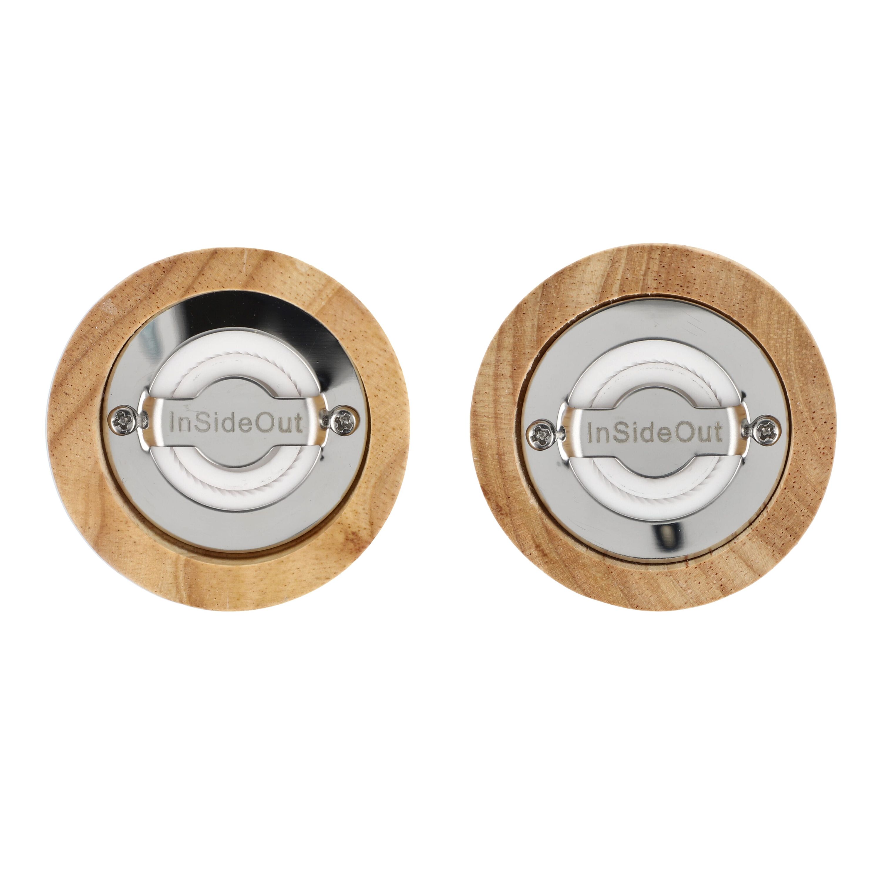 InSideOut Holz-Salz- und Pfeffermühle-Set - schwarz-406
