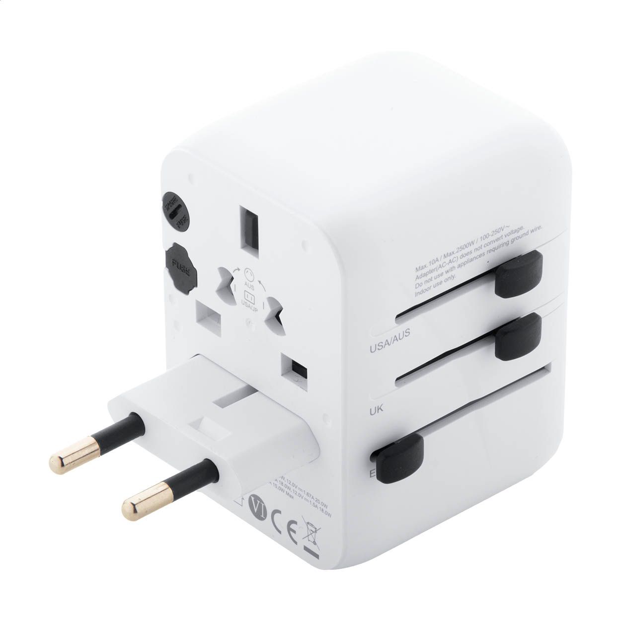 Jetsetter Plus Reiseadapter - weiß-294