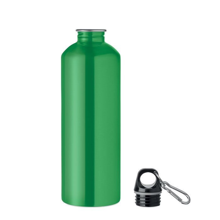 Einwandige Trinkflasche 1000ml RE-ONE MOSS - grün-750