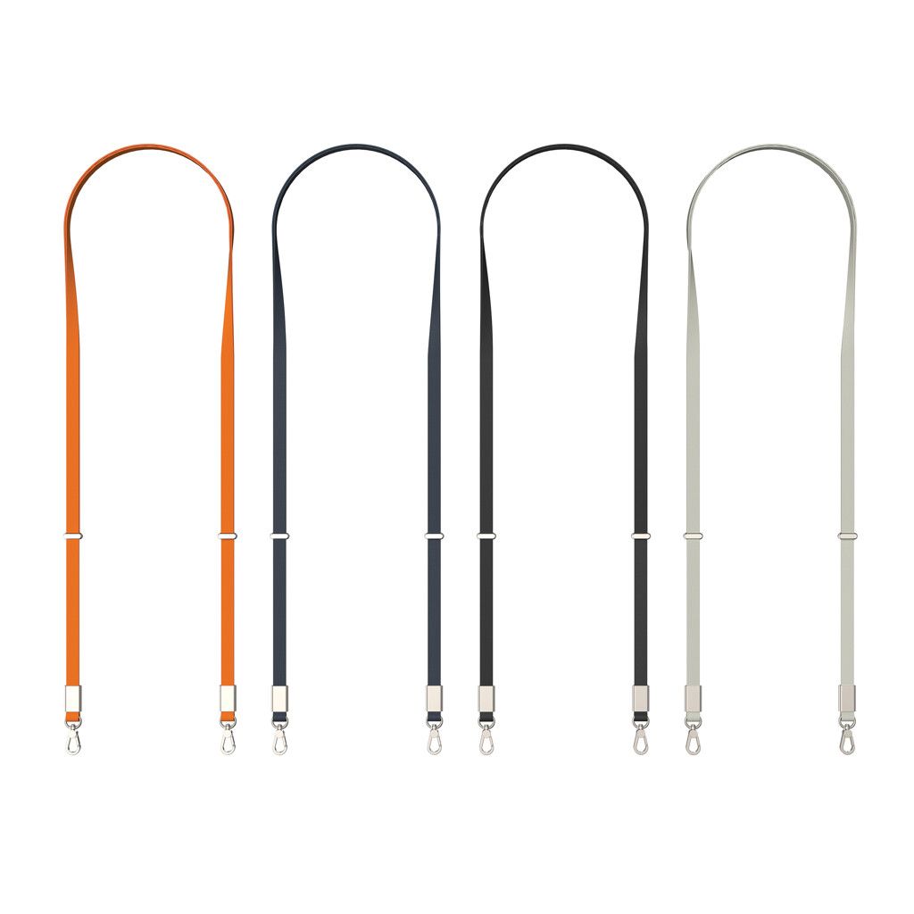 Nivo Crossbody-Handyband aus RCS recyceltem PET - orange-22