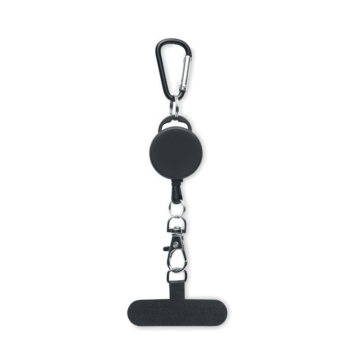 Einziehbarer Smartphone-Halter RETRO - schwarz-335