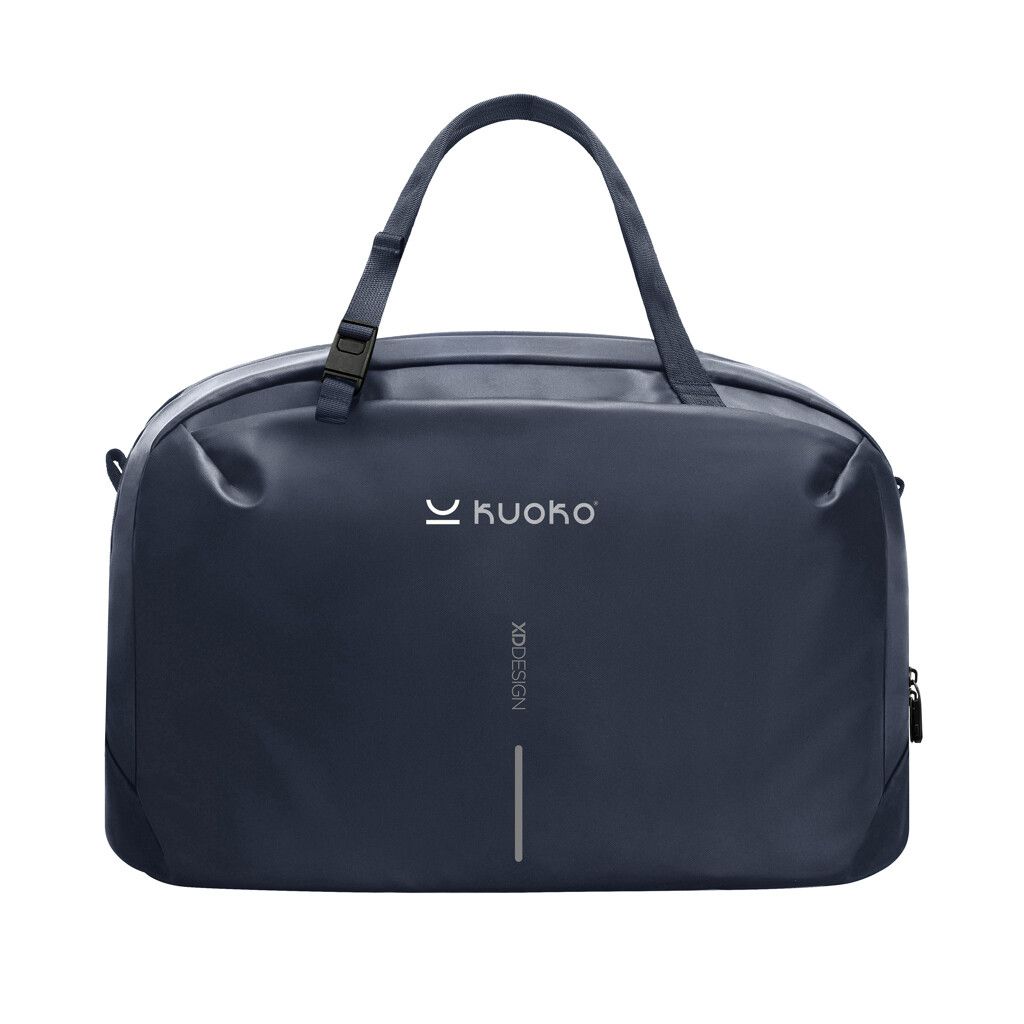 Urban wasserabweisende Wochenendtasche - navy blau-147