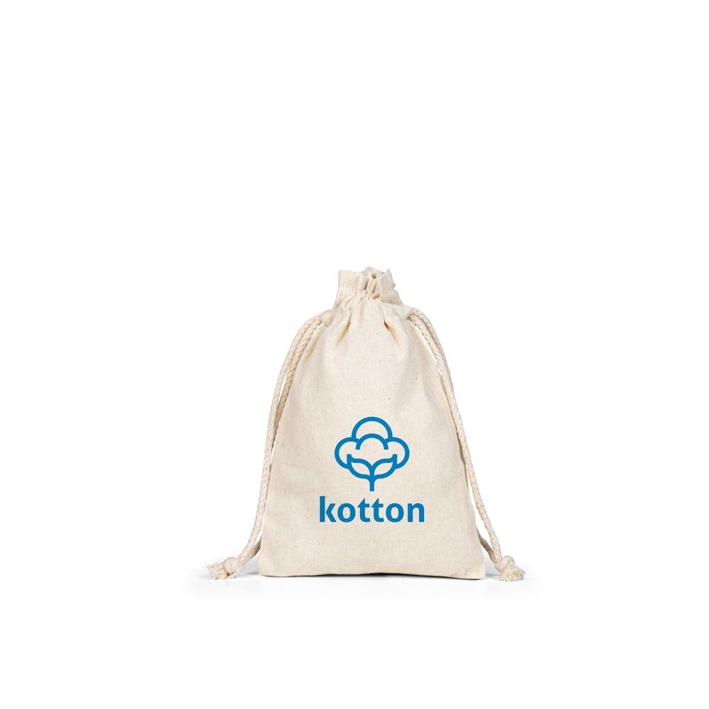 GIFTWRAP S Kleiner Beutel, 100 % Baumwolle (120 g/m²) - naturhell-304