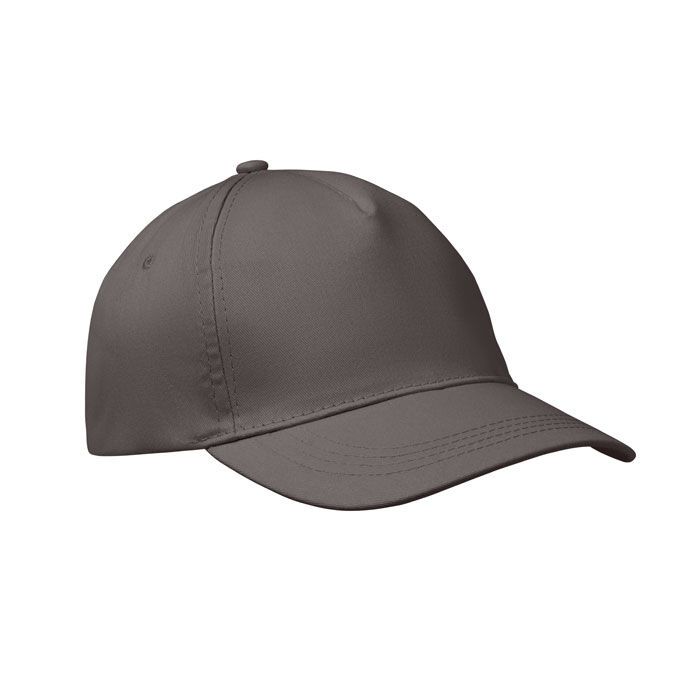 5-Panel-Baseball-Cap BUZZ - steingrau-946