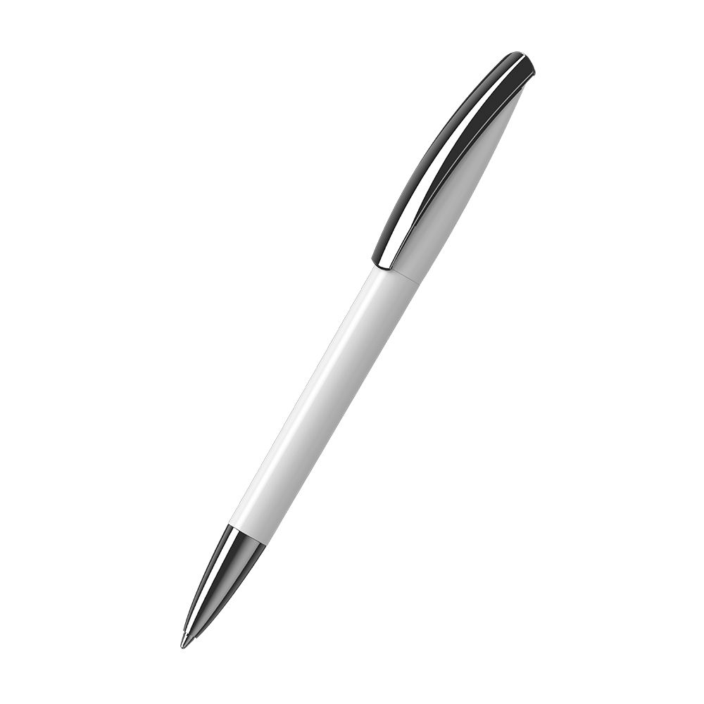 Drehkugelschreiber Arca high gloss MMn - weiss-533