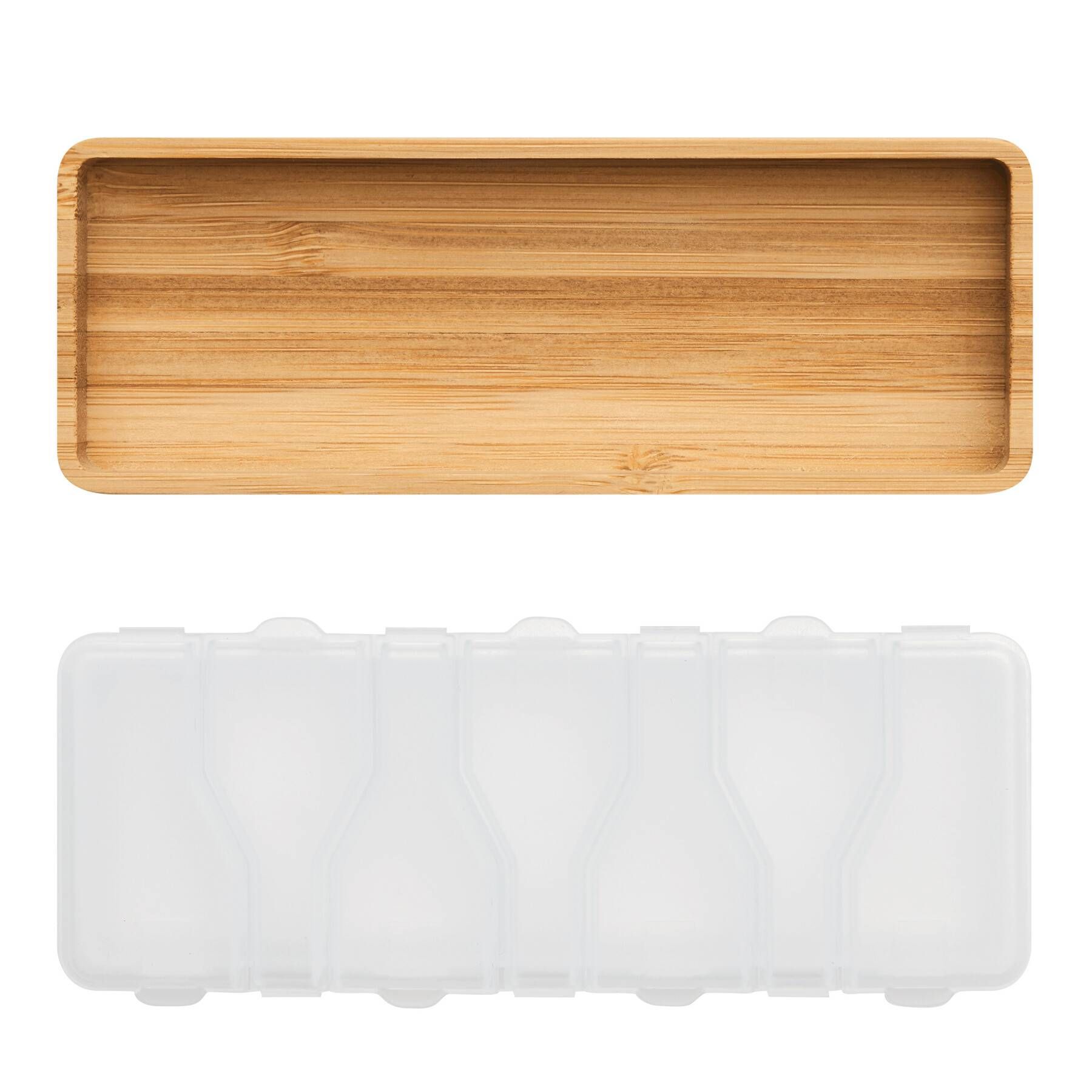 Tablettendose SORTED - braun - transparent-891