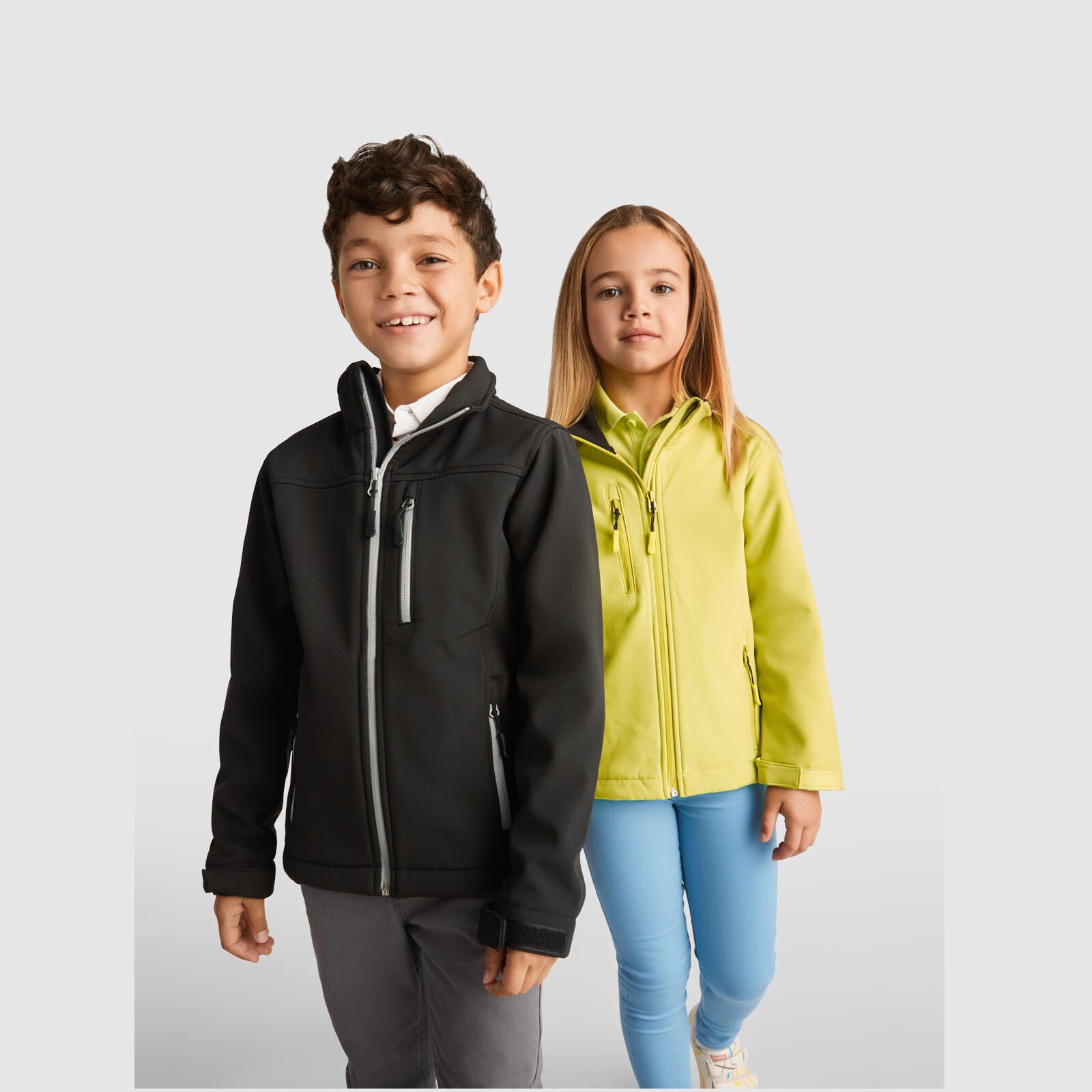 Antartida Softshelljacke für Kinder - schwarz-221