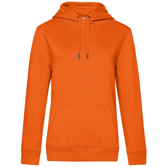 QUEEN Hooded Sweat_° für Damen - pure orange - XS-323