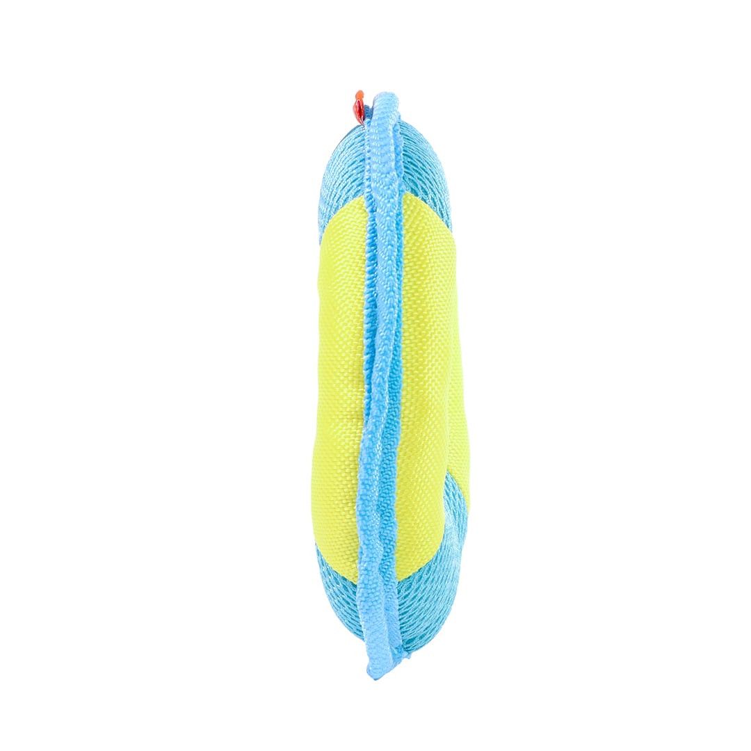 MiniFeet® Hundespielzeug Flying Disc - gelb - blau-569