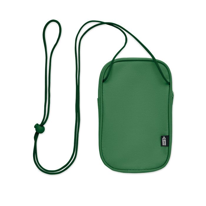Crossbody-Reisetasche RPET KOROVIN POUCH - grün-942