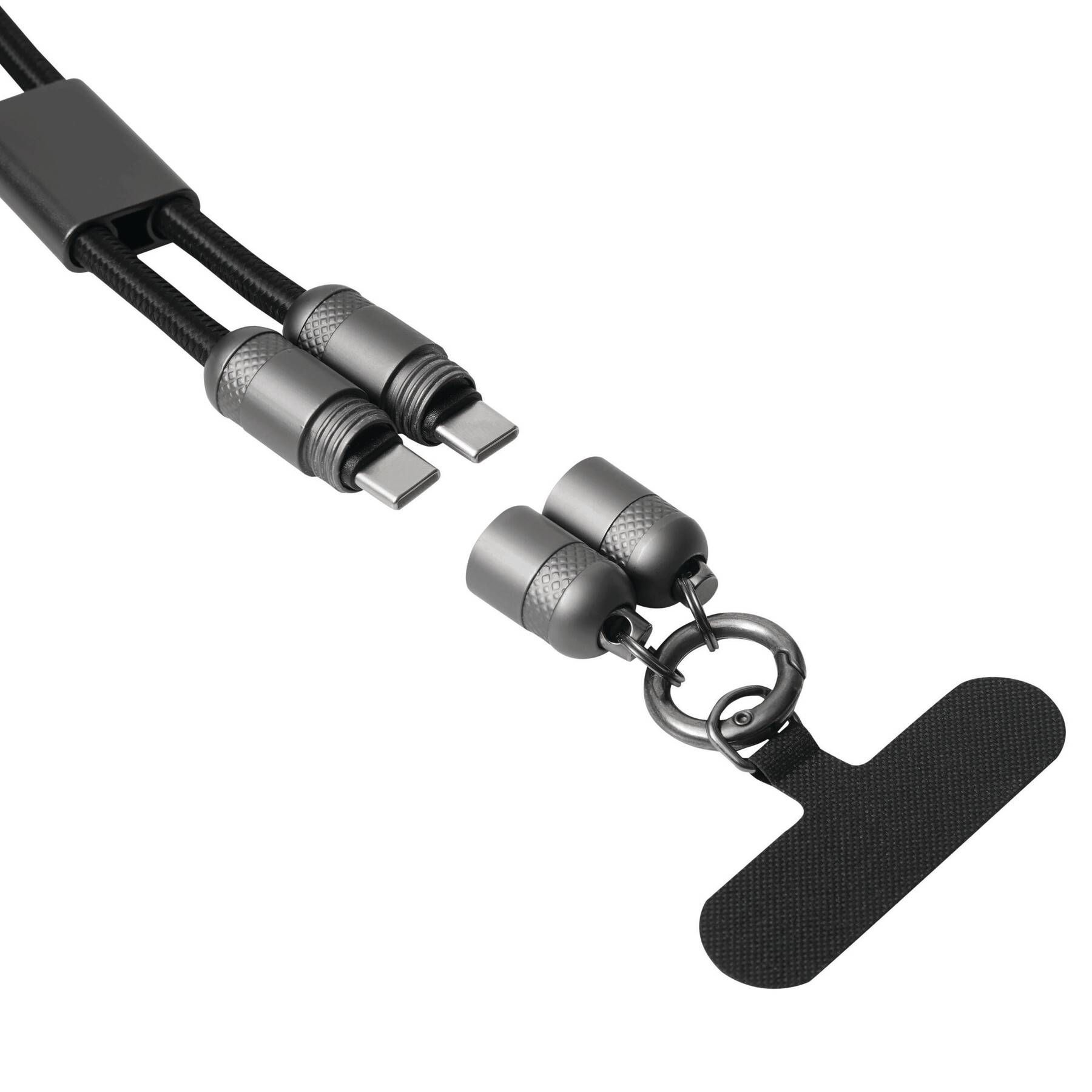 Lade- und Datenkabel LONGCARRY - grau - schwarz-839