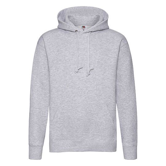 Premium Hooded Sweat - heather grey-493