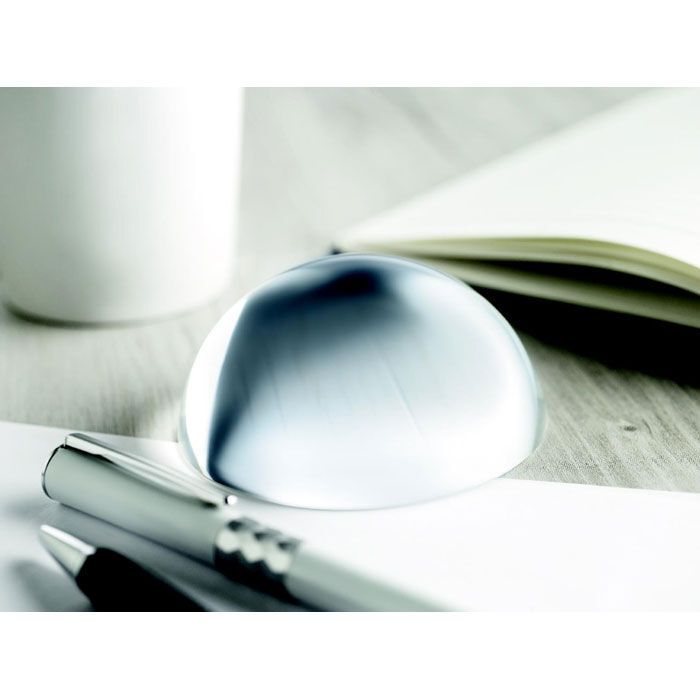 Briefbeschwerer OVALE - transparent-722