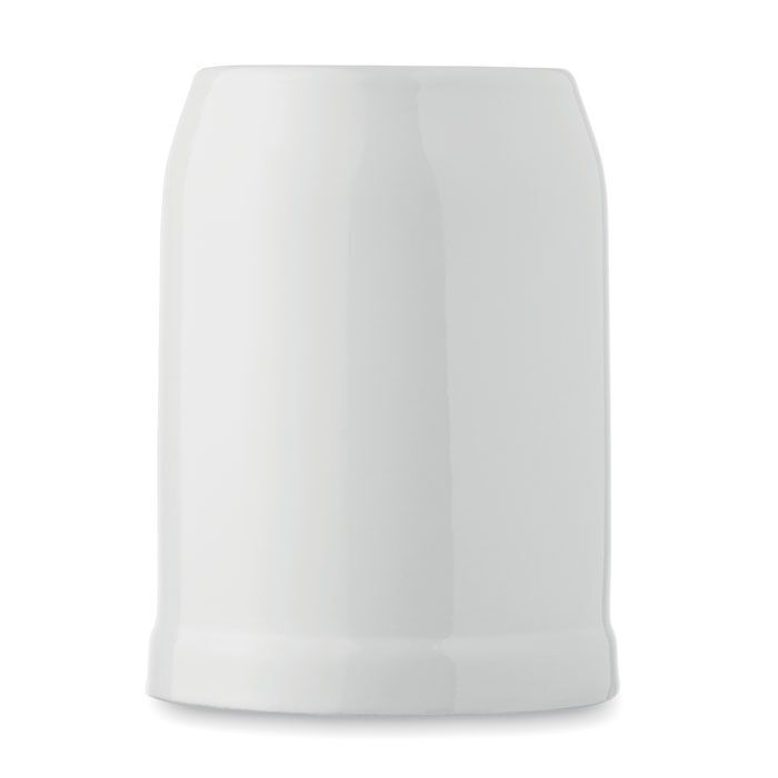 Bierkrug Sublimation 500 ml SUBLIER - weiß-579