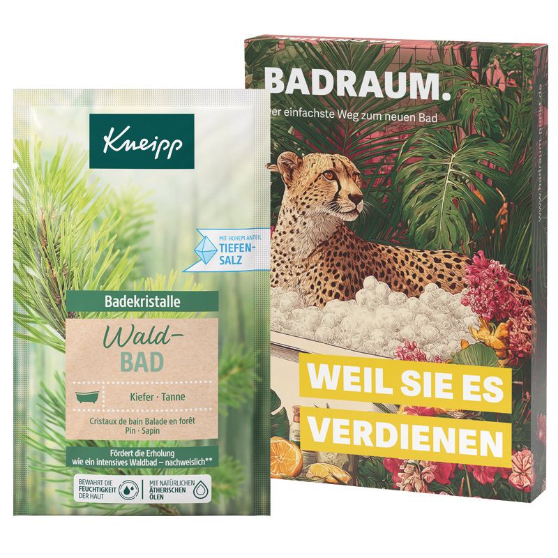 Promotion Case, Kneipp Badekristalle Waldbad Kiefer-Tanne-644