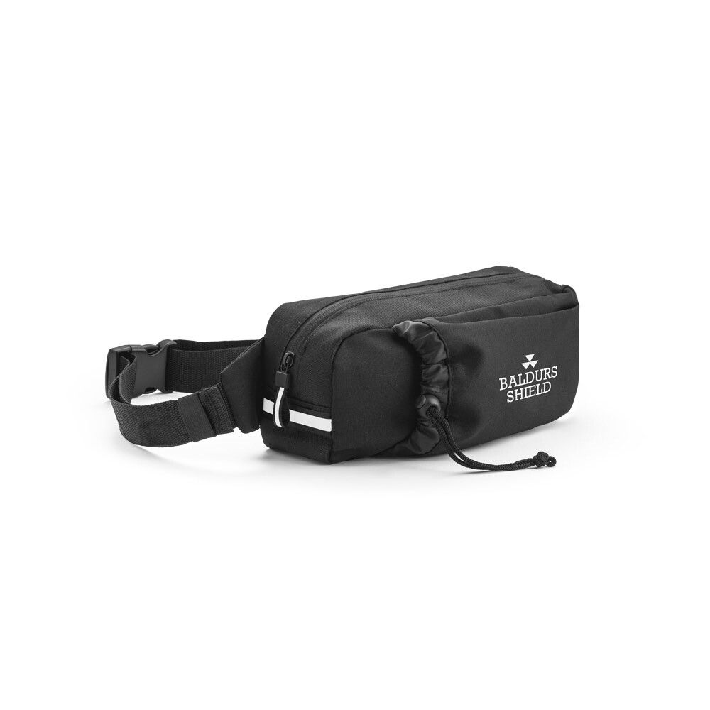 DELFOS POUCH Gürteltasche aus 300D recyceltem Polyester - schwarz-30