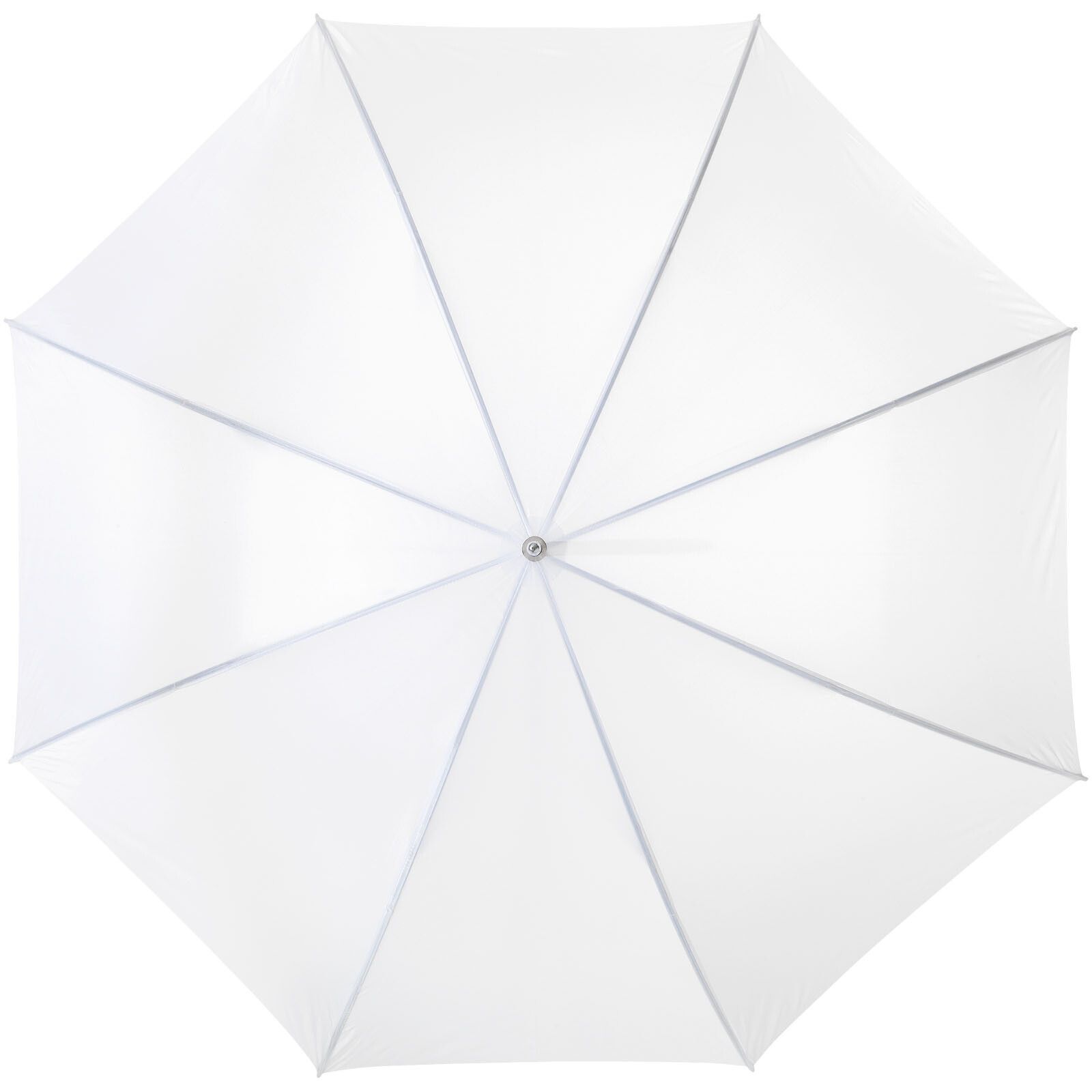 Karl 30" Golfschirm mit Holzgriff - weiss-405