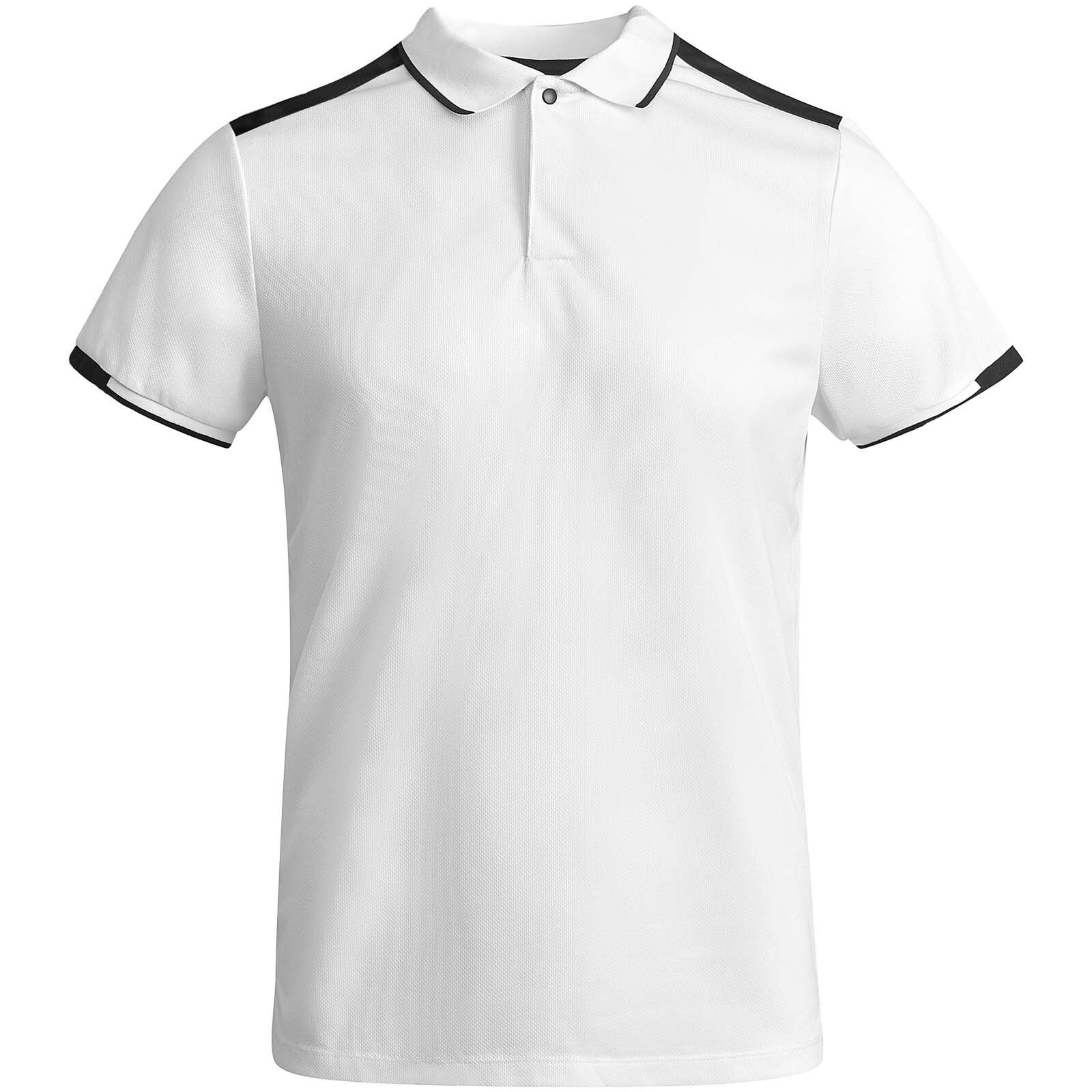 Tamil Sport Poloshirt für Kinder - weiss -  schwarz-817