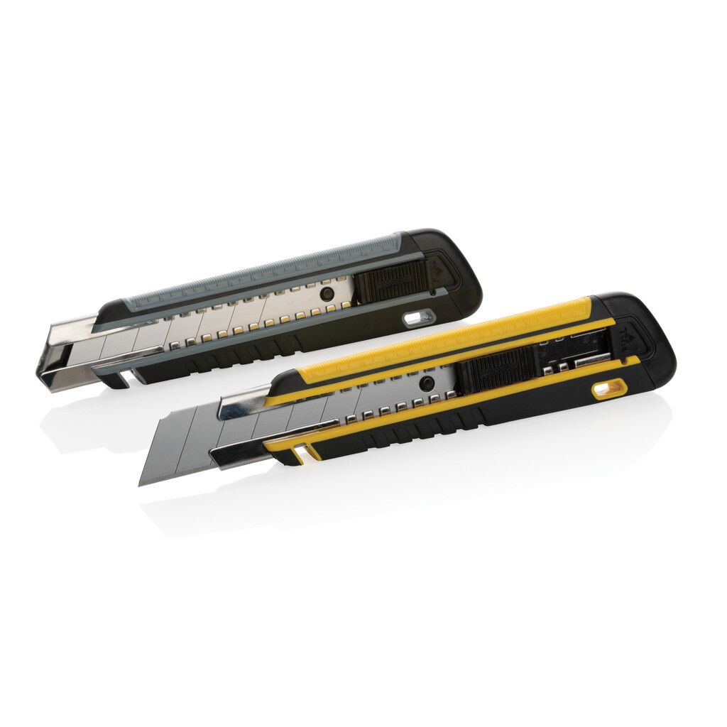 Nachfüllbares RCS Abbrechmesser mit Soft-Grip - gelb-605