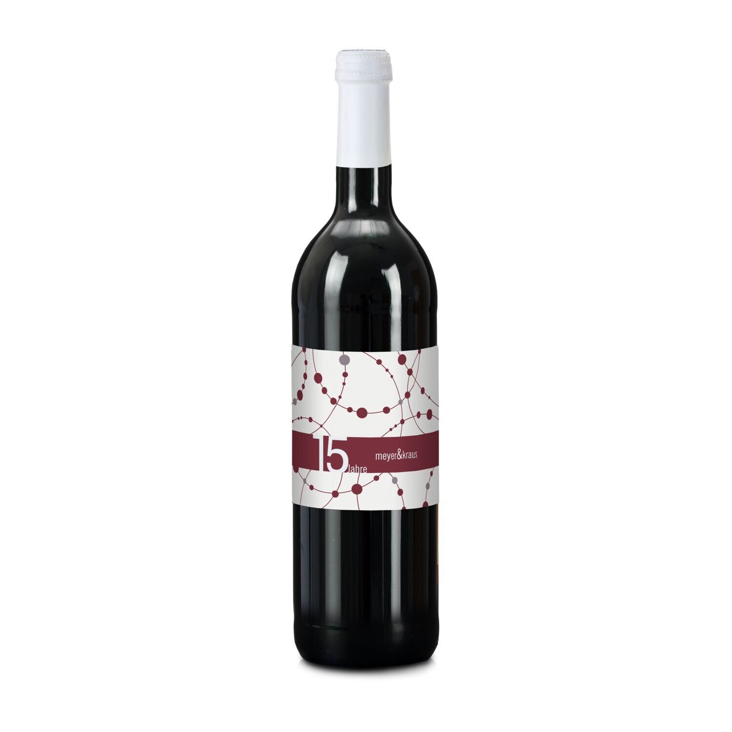 Französischer Cabernet Sauvignon Trocken, 0,75 l - Kapselfarbe Weiß-250