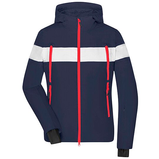 navy - white - light red