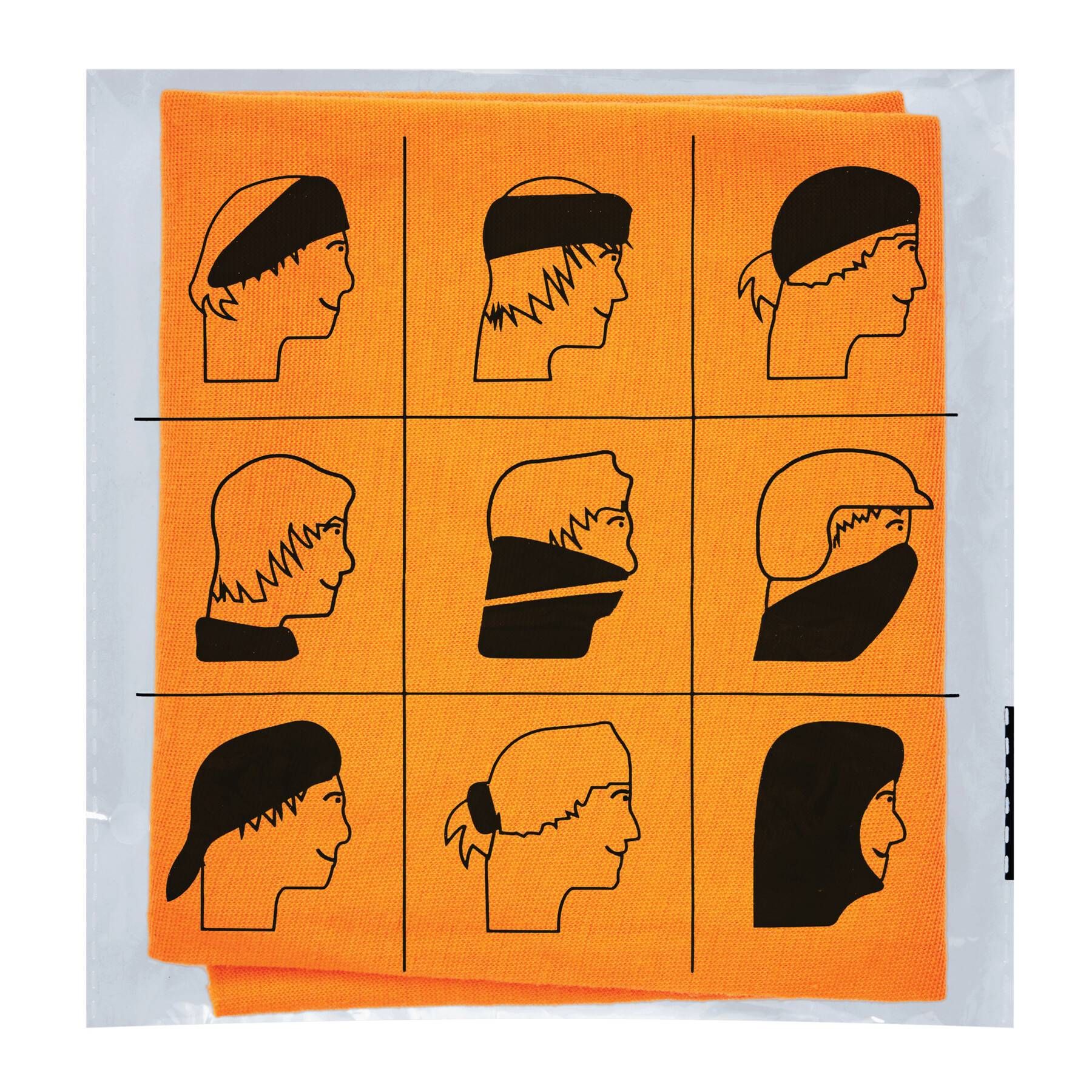 Multifunktionstuch TRENDY - orange-234
