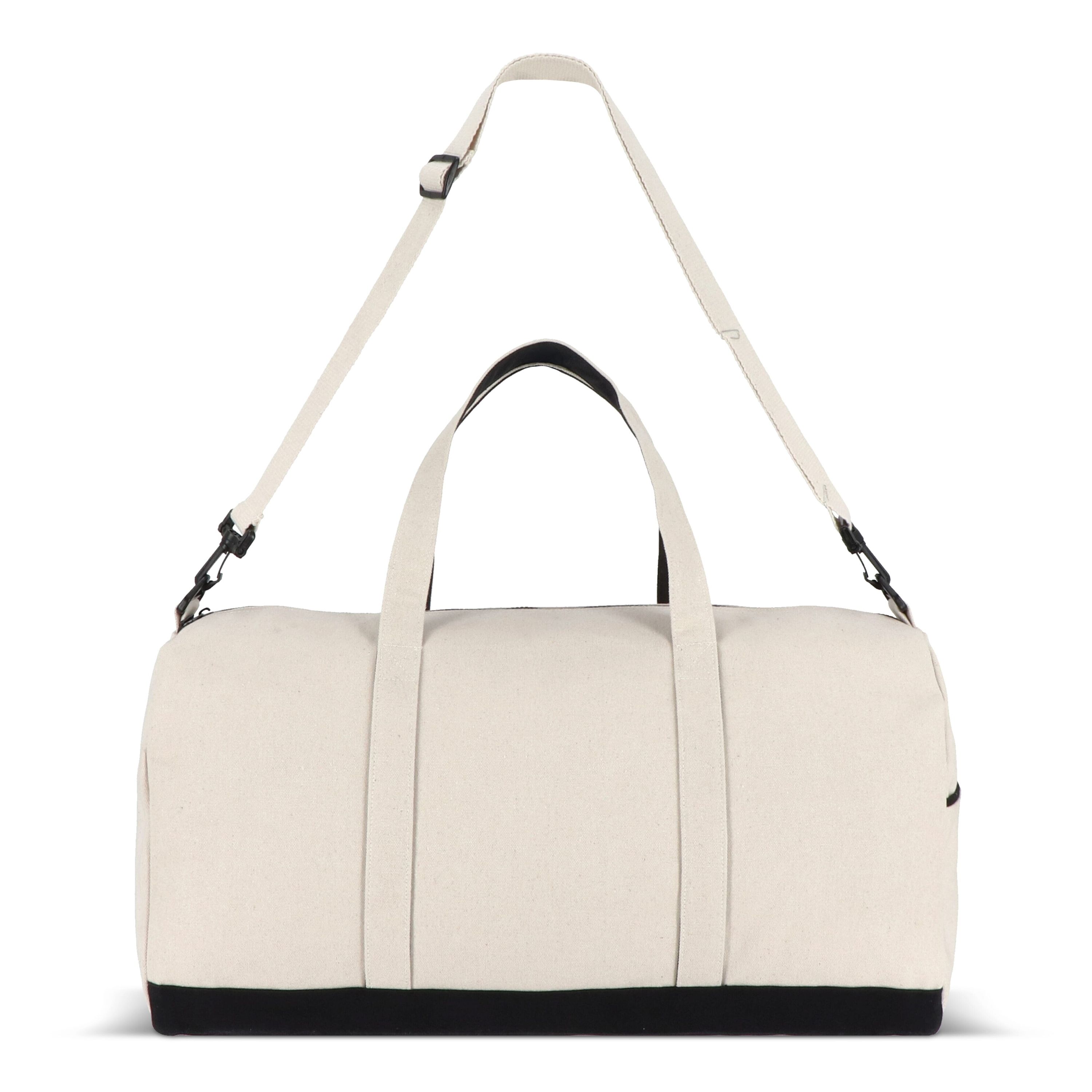 Reuuz Canvas Reise-/Sporttasche - beige - schwarz-682
