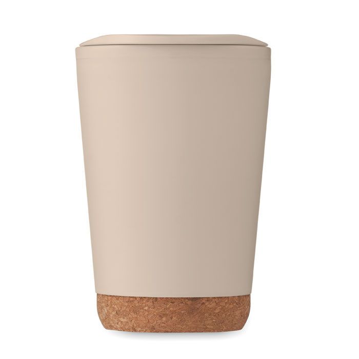 Doppelwandiger Becher 300 ml CO - beige-232