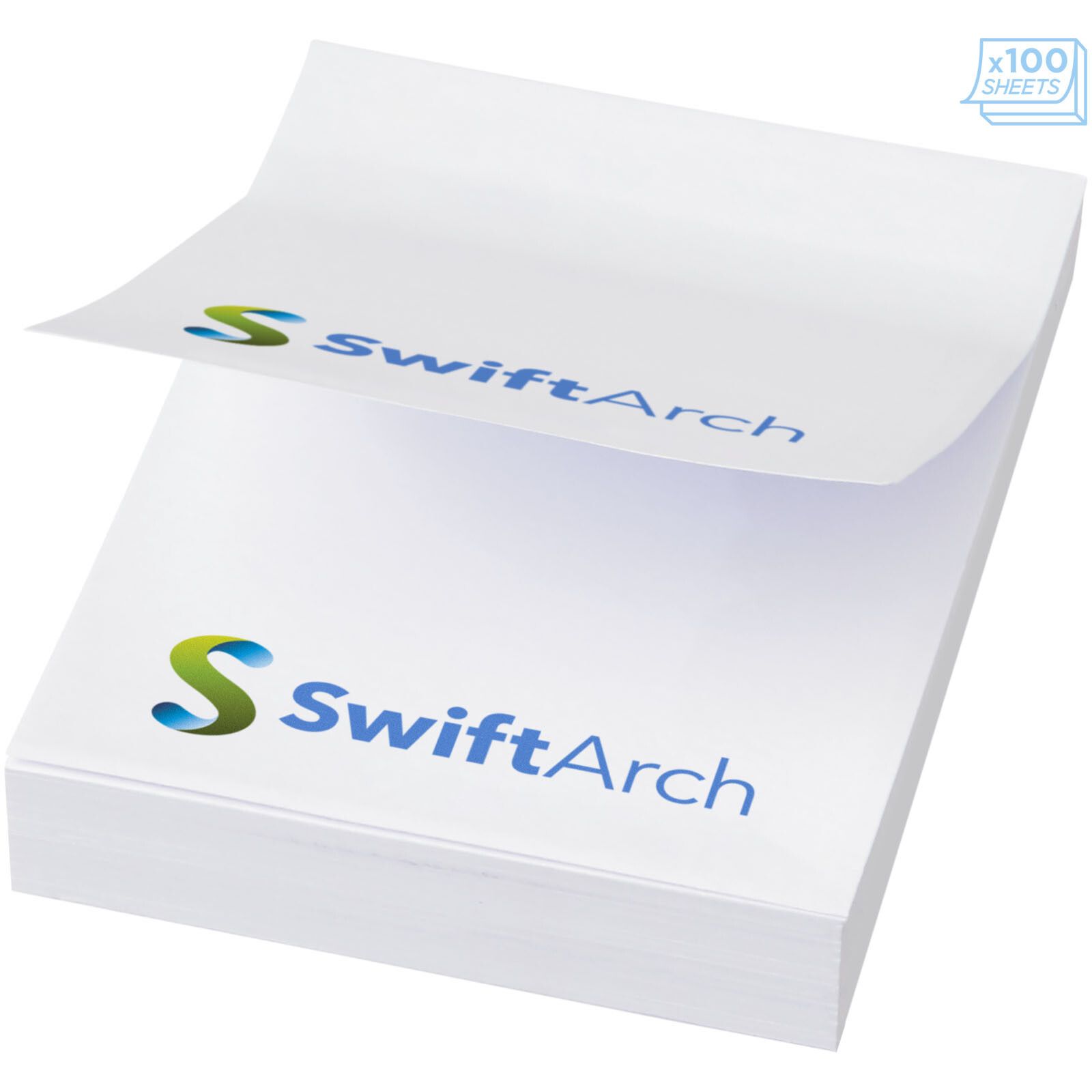 Sticky-Mate Haftnotizen 50 x 75 mm - weiss-656