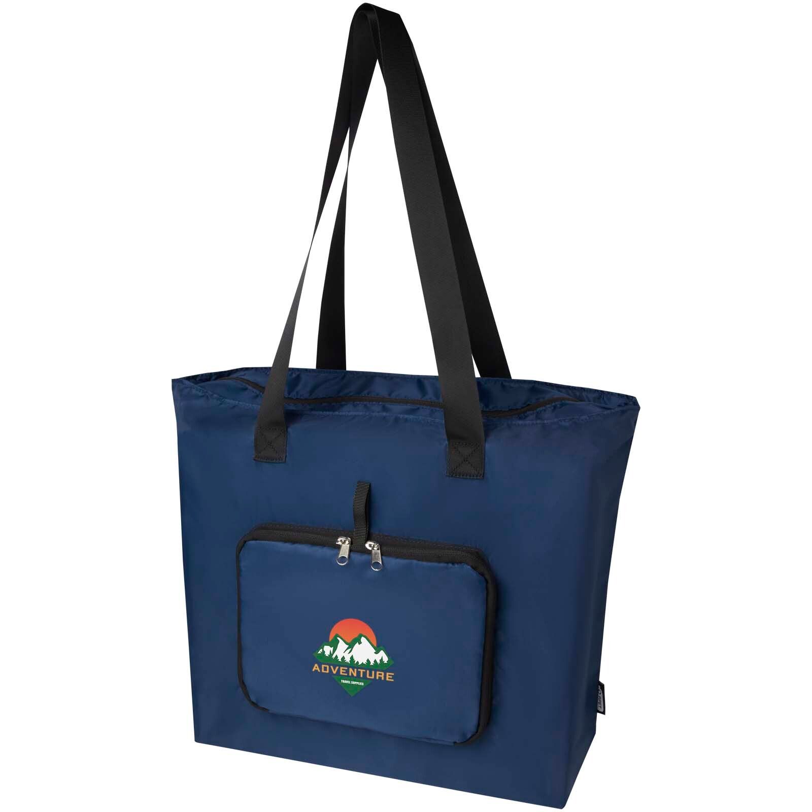EcoFold faltbare RPET Tragetasche 16 L - navy-868
