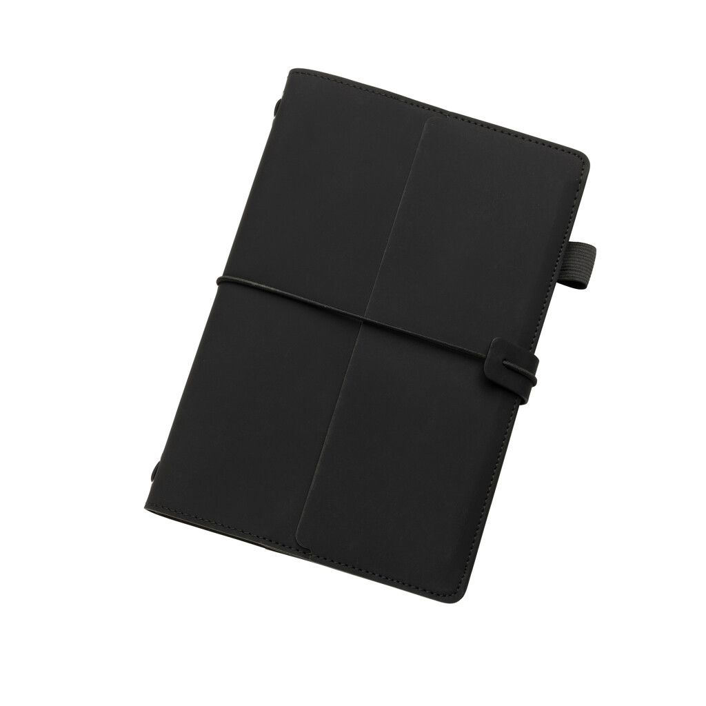 Daily Notes Binder 3-in-1 PU-Notizbuch zum Nachfüllen - schwarz-514