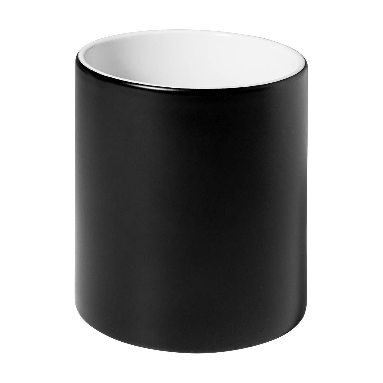 Covory Tasse, 350 ml - schwarz - weiß-739