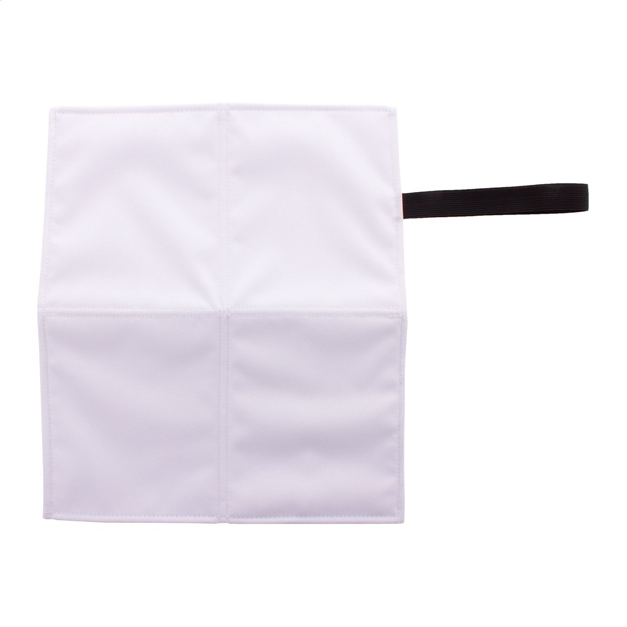 Fanseat Fold Individuelles RPET Sitzkissen - schwarz - weiß-625