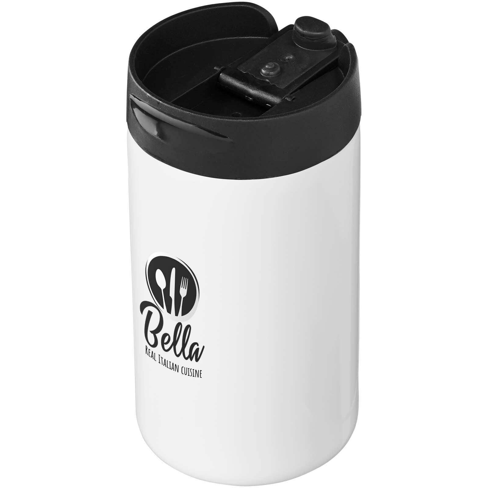 Mojave 250 ml RCS-zertifizierter Isolierbecher aus recyceltem Edelstahl  - weiss-709