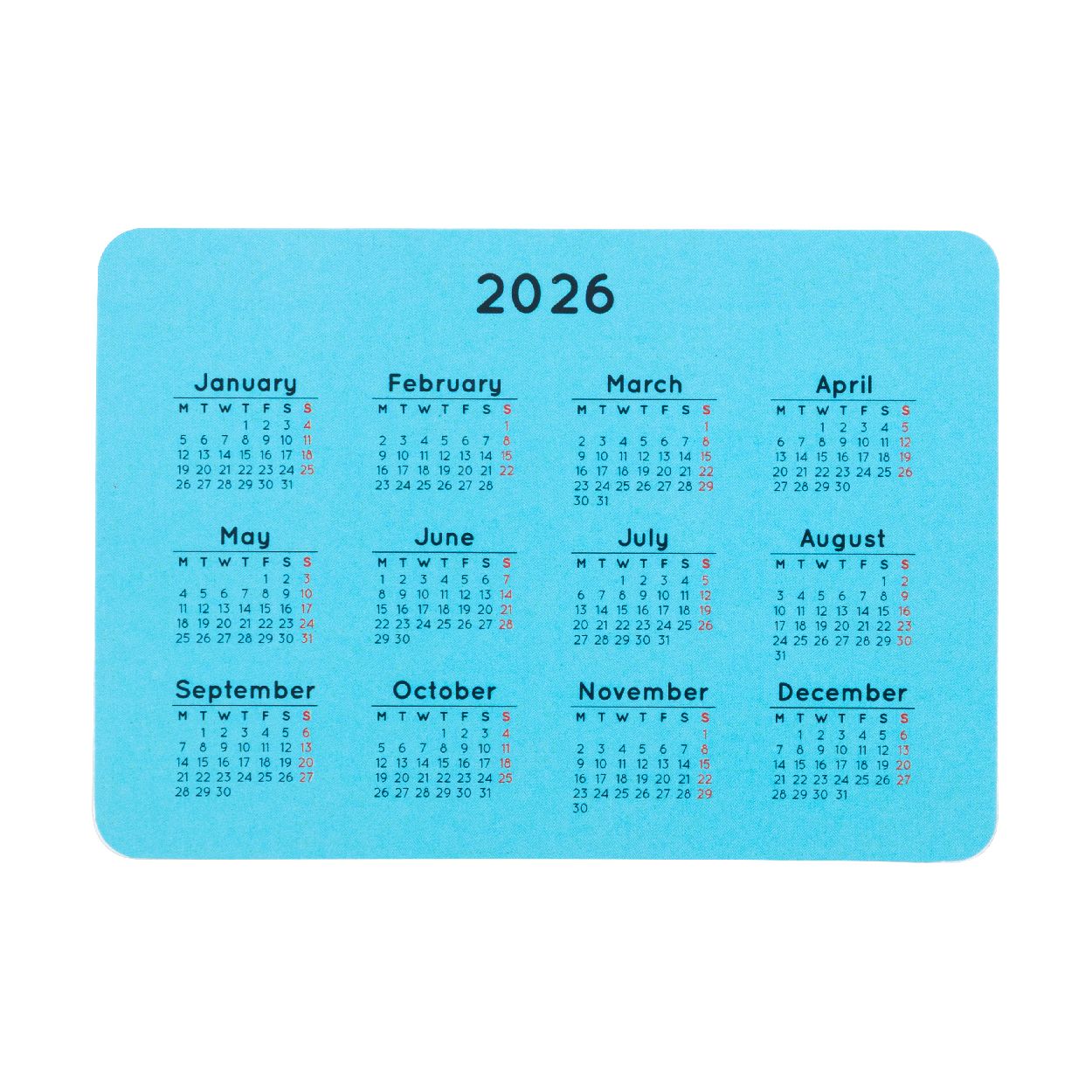 CreaDate Pocket Individueller Taschenkalender - weiß-220