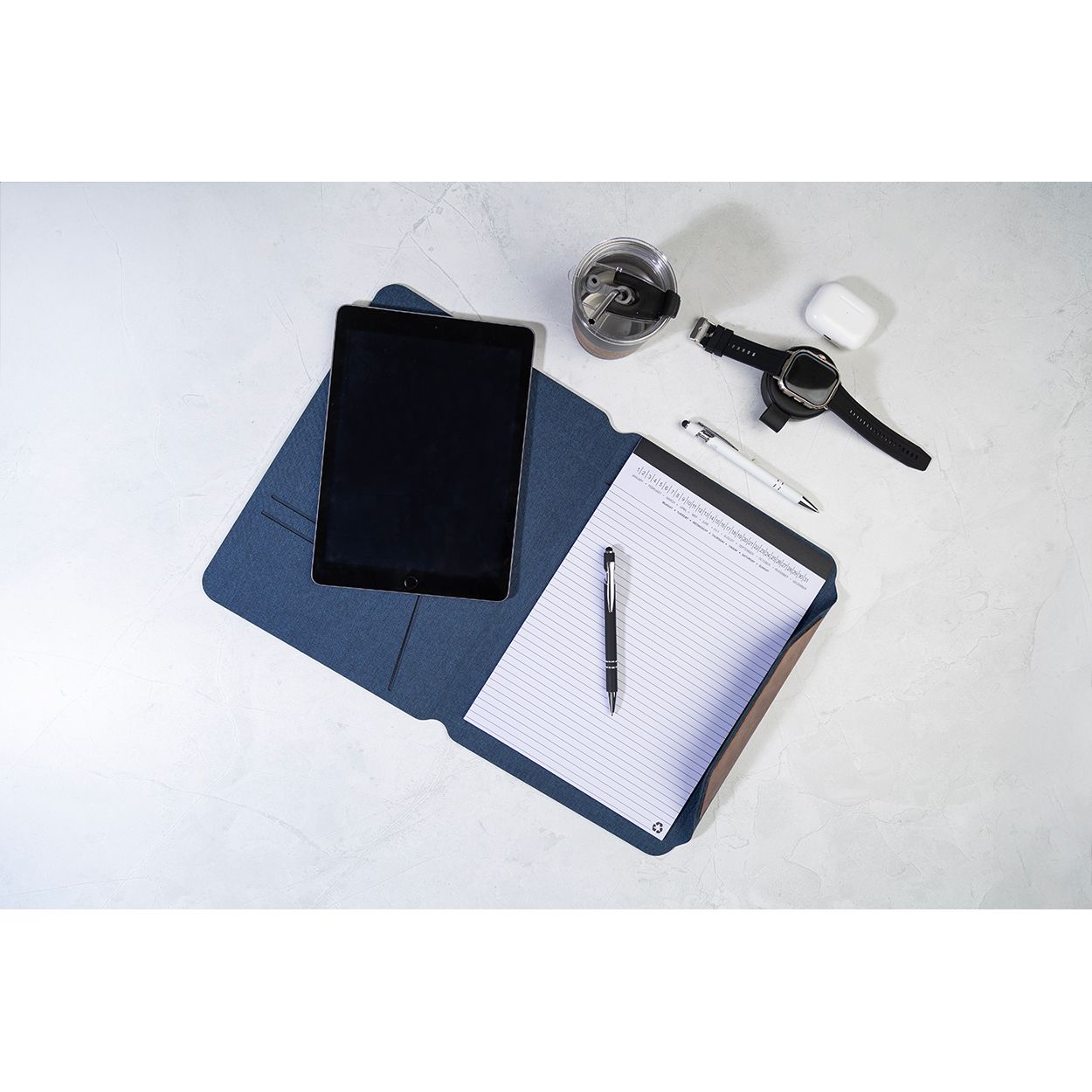 Wapudo A4 Dokumentenmappe RPET - blau-979