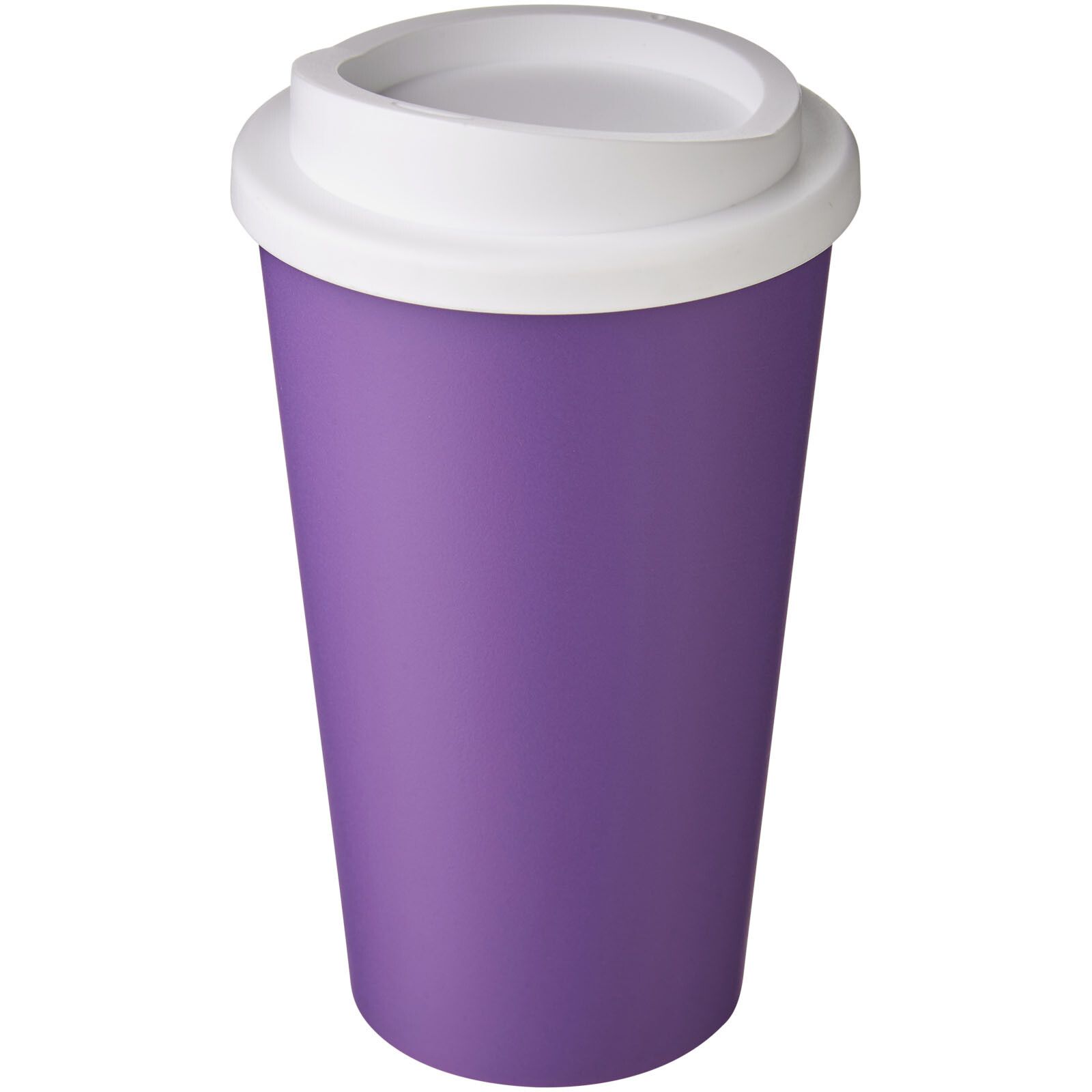 Americano 350 ml Isolierbecher - lila -  weiss-242