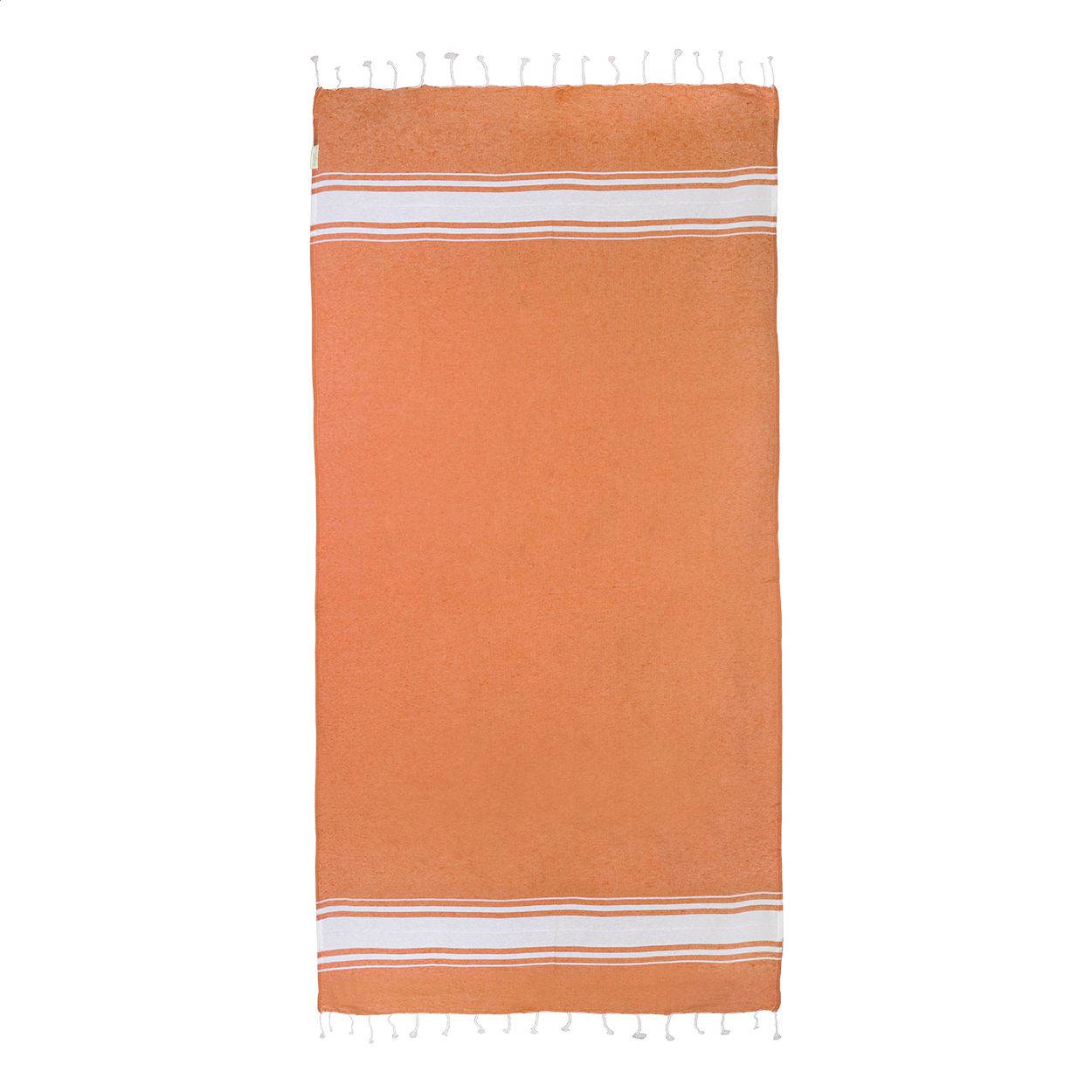 Cancun Strandtuch aus recycelter Baumwolle - orange-232
