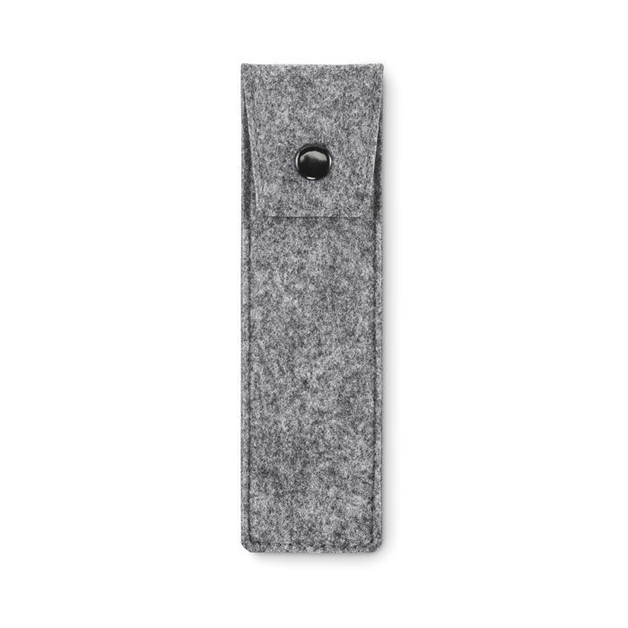 Stifte-Etui RPET-Filz CENCIL - grau-335