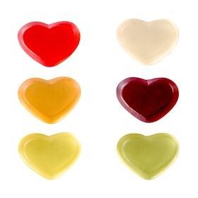 Fruchtgummi 10g Tüten vegan - Herzen-712