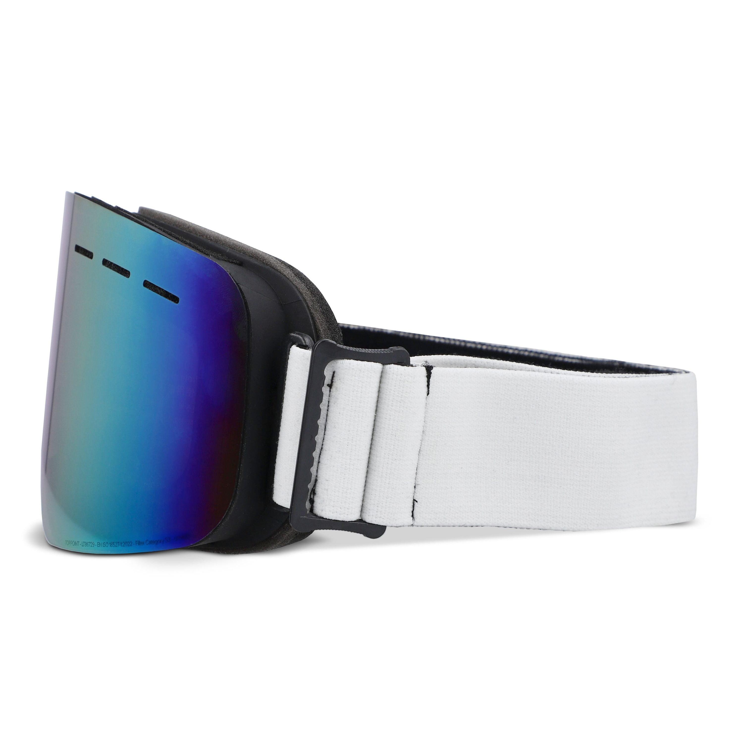 Skibrille für den Freizeitbereich - Kategorie 3, EN 174 zertifiziert - weiss-199